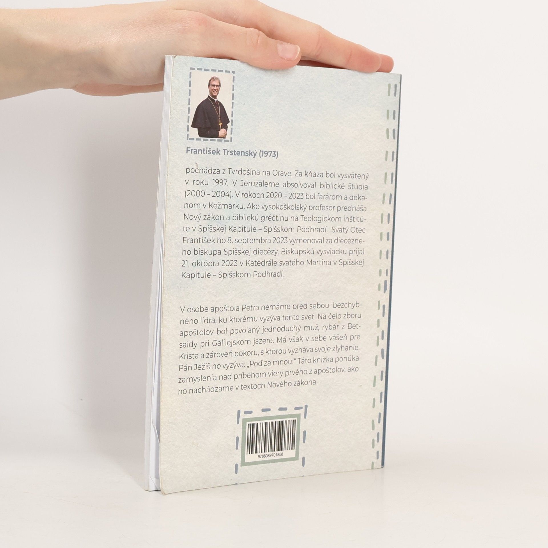 František Trstenský Kristov rybár - Apoštol Peter v novozákonných textoch