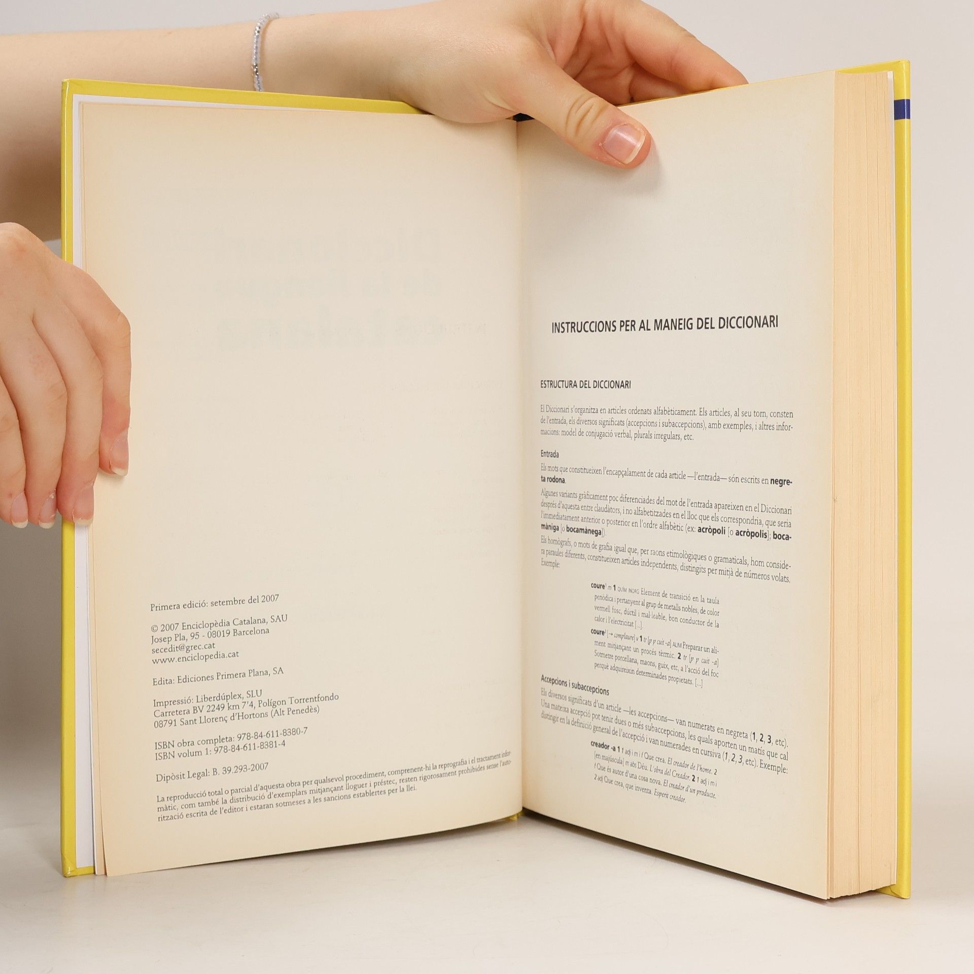 Various authors Diccionari de la llengua catalana 1