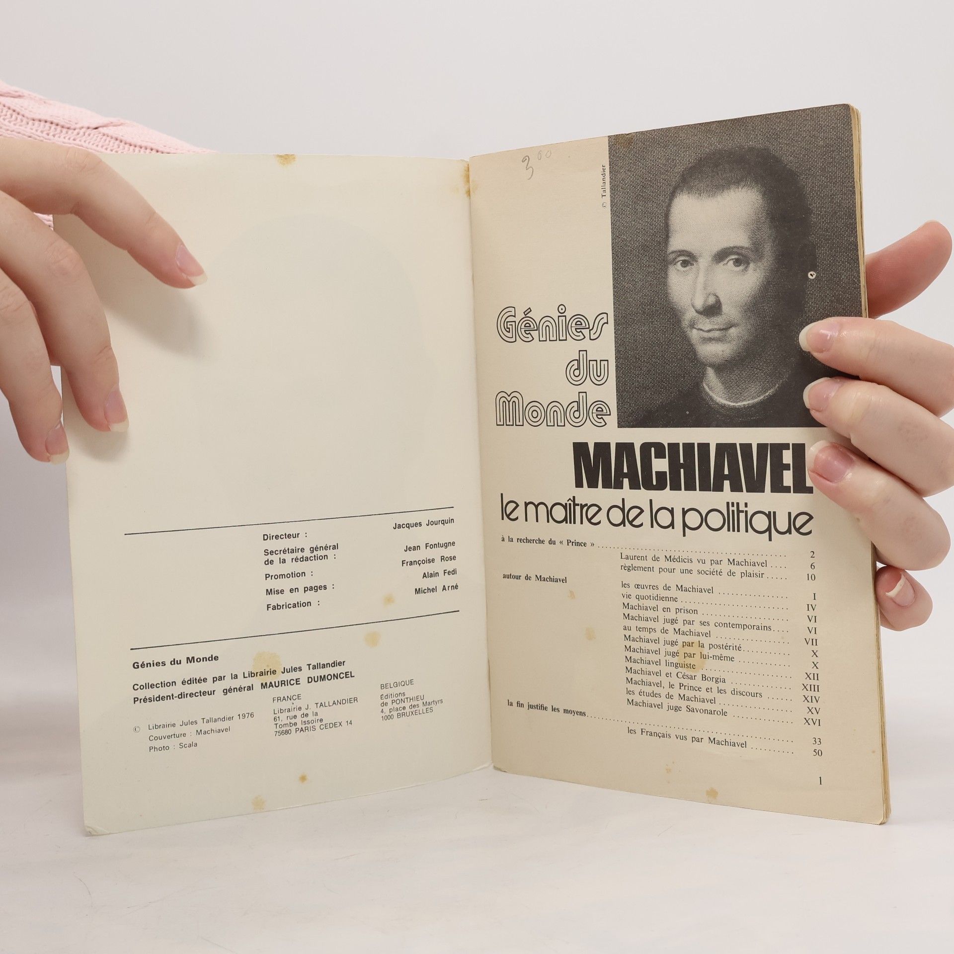 Various authors Machiavel le maître de la politique