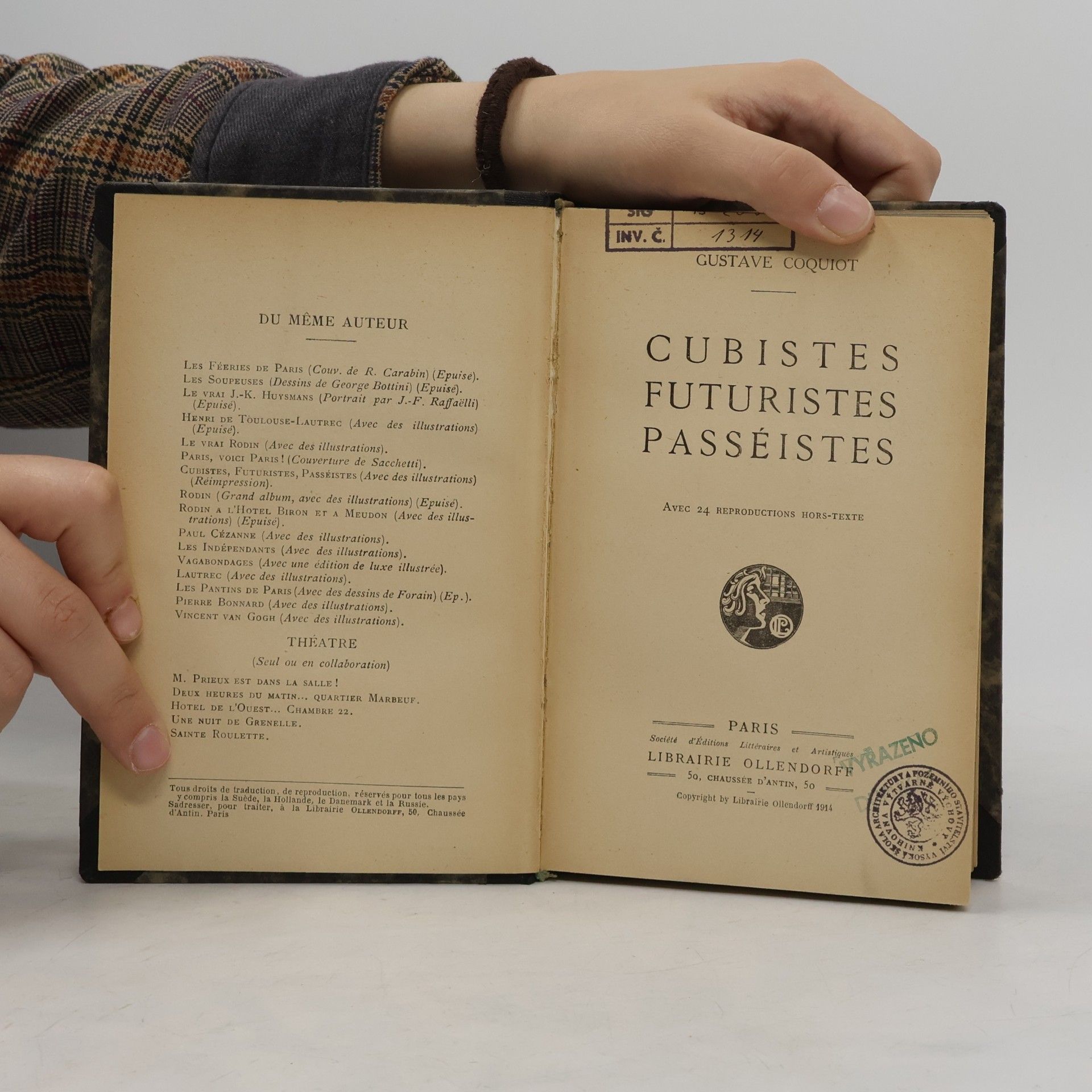 Gustave Coquiot Cubistes Futuristes Passéistes