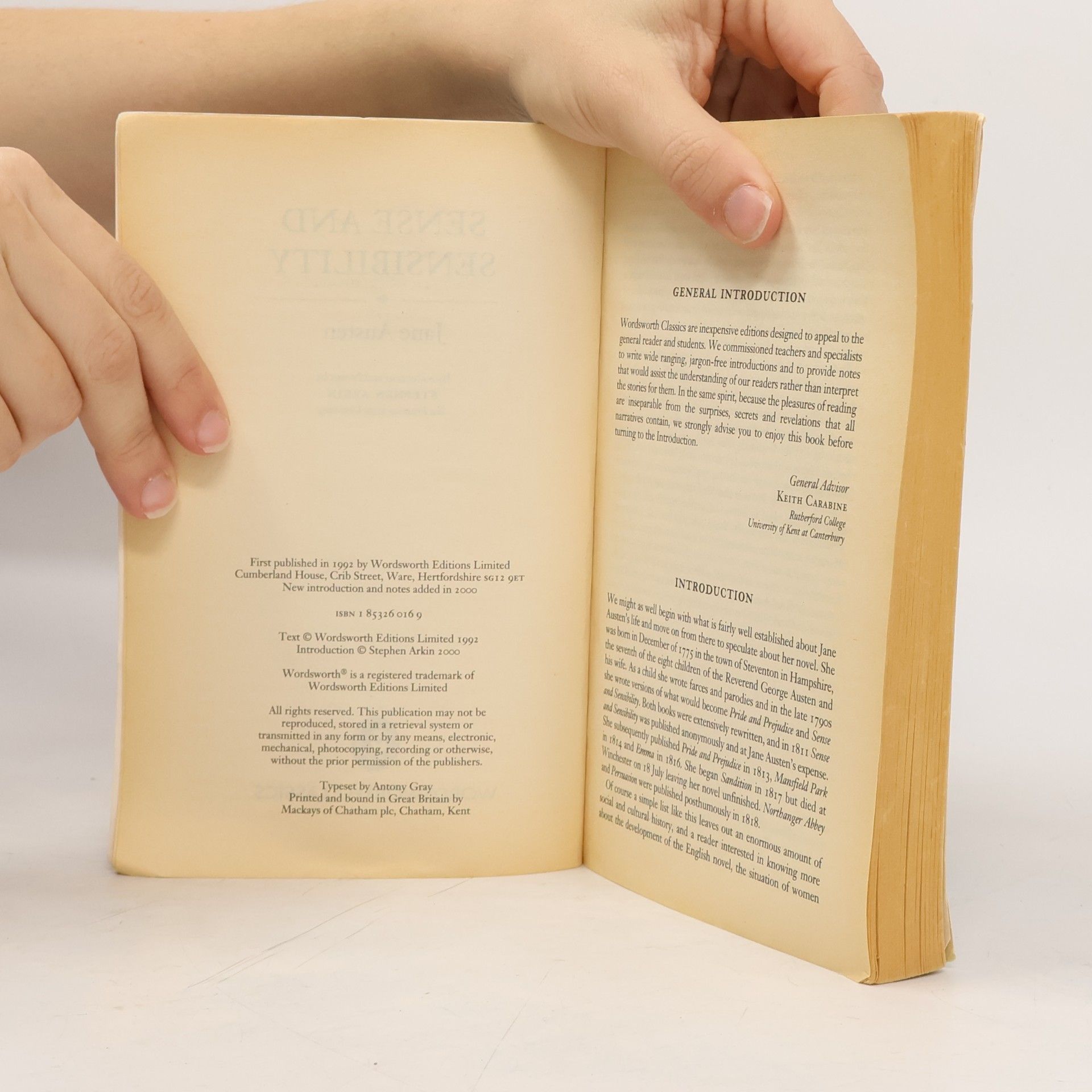 Jane Austen Sense and Sensibility