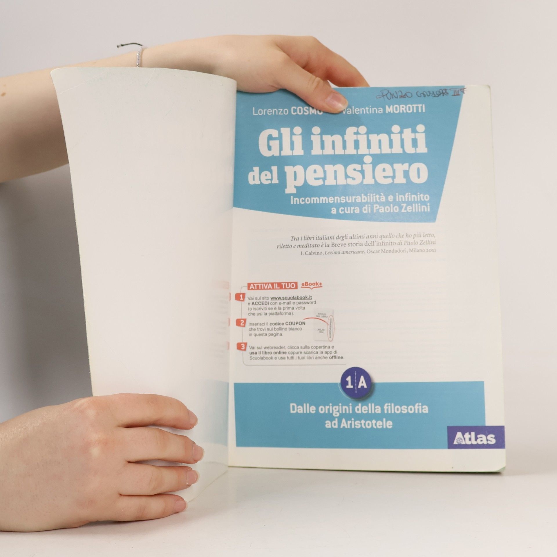 Lorenzo Cosmo Gli infiniti del pensiero 1