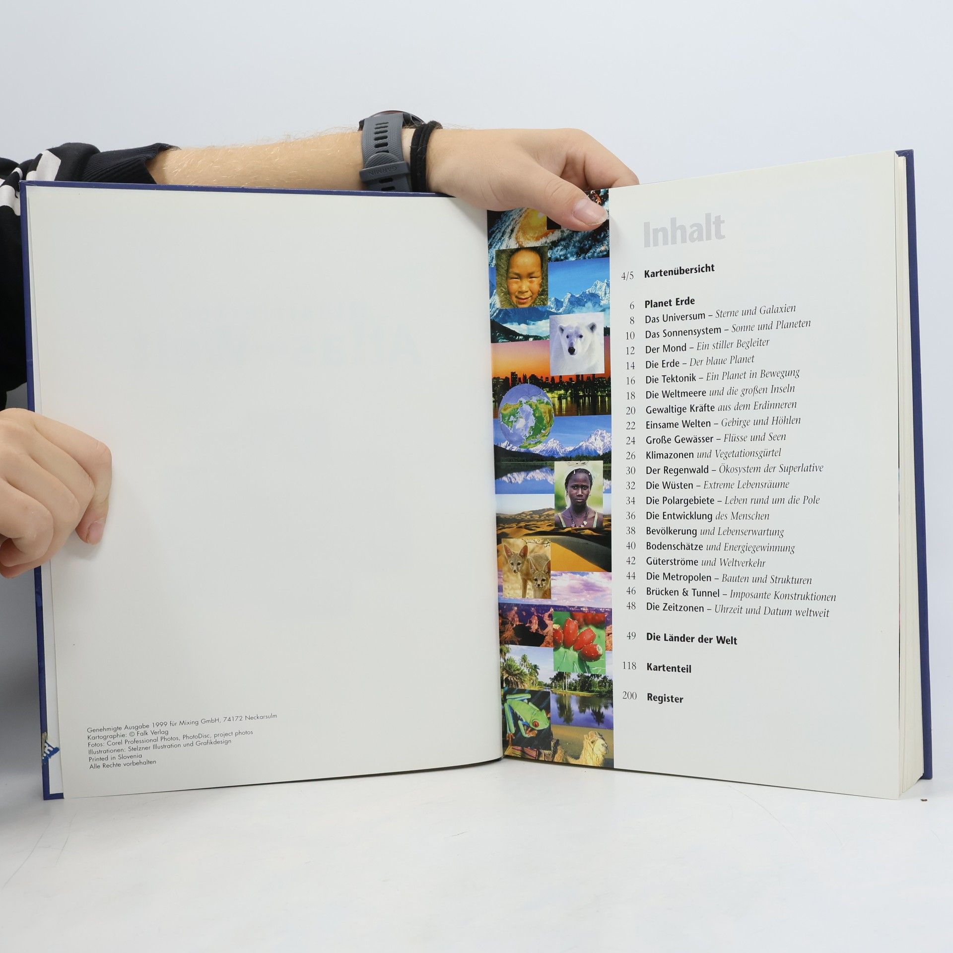 Autores varios Illustrierter Atlas der Welt