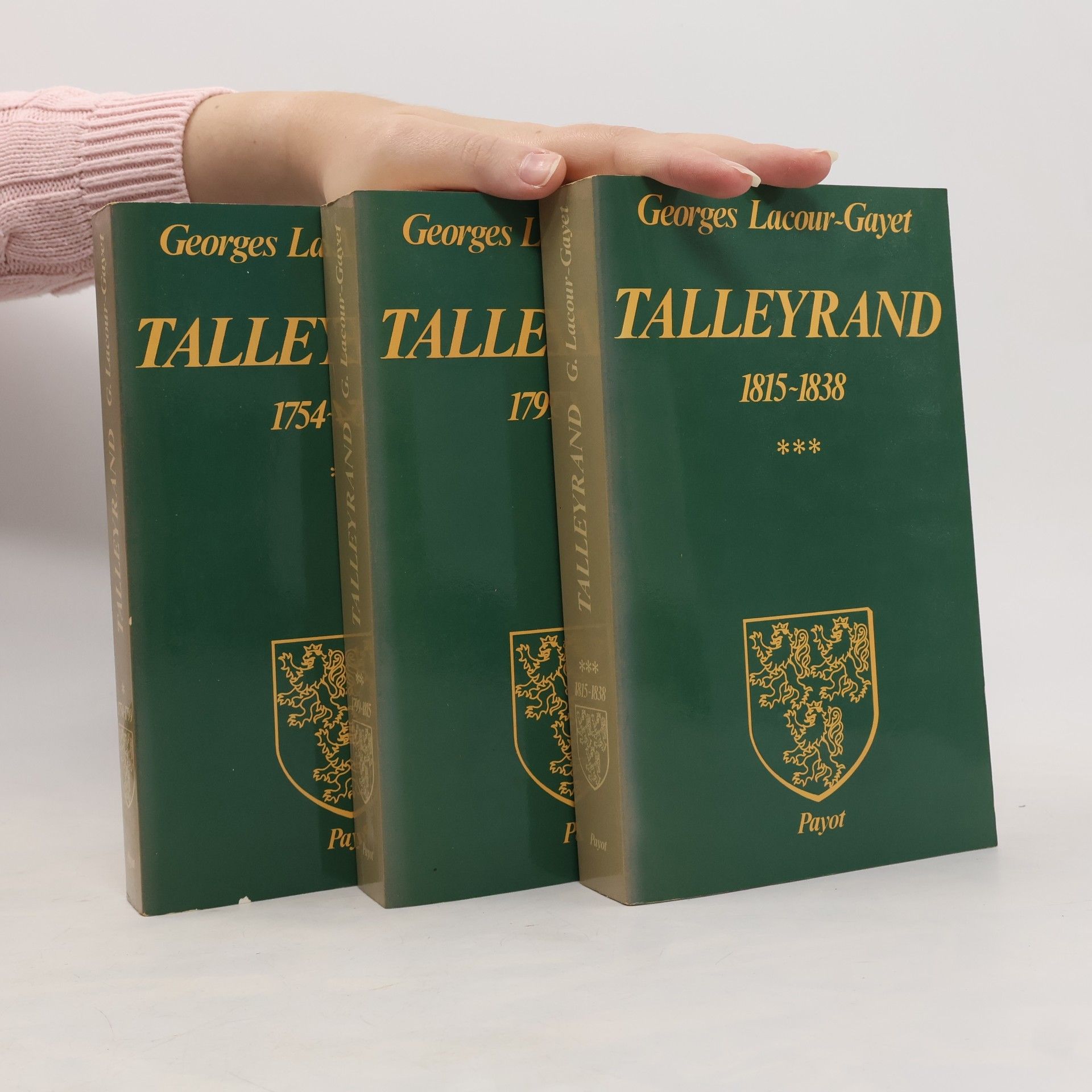 Georges Lacour Gayet Talleyrand