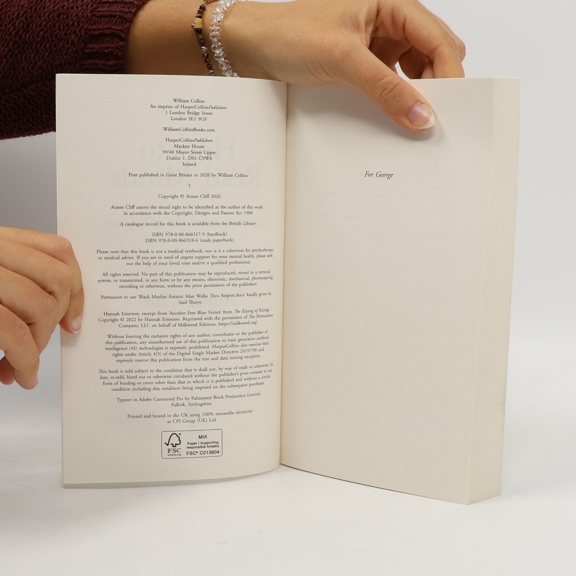 Aimee Cliff How to Read Minds