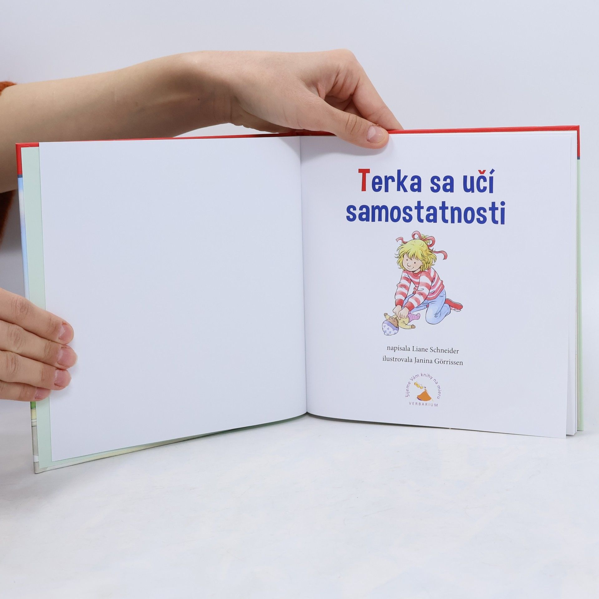 Liane Schneider Terka sa učí samostatnosti