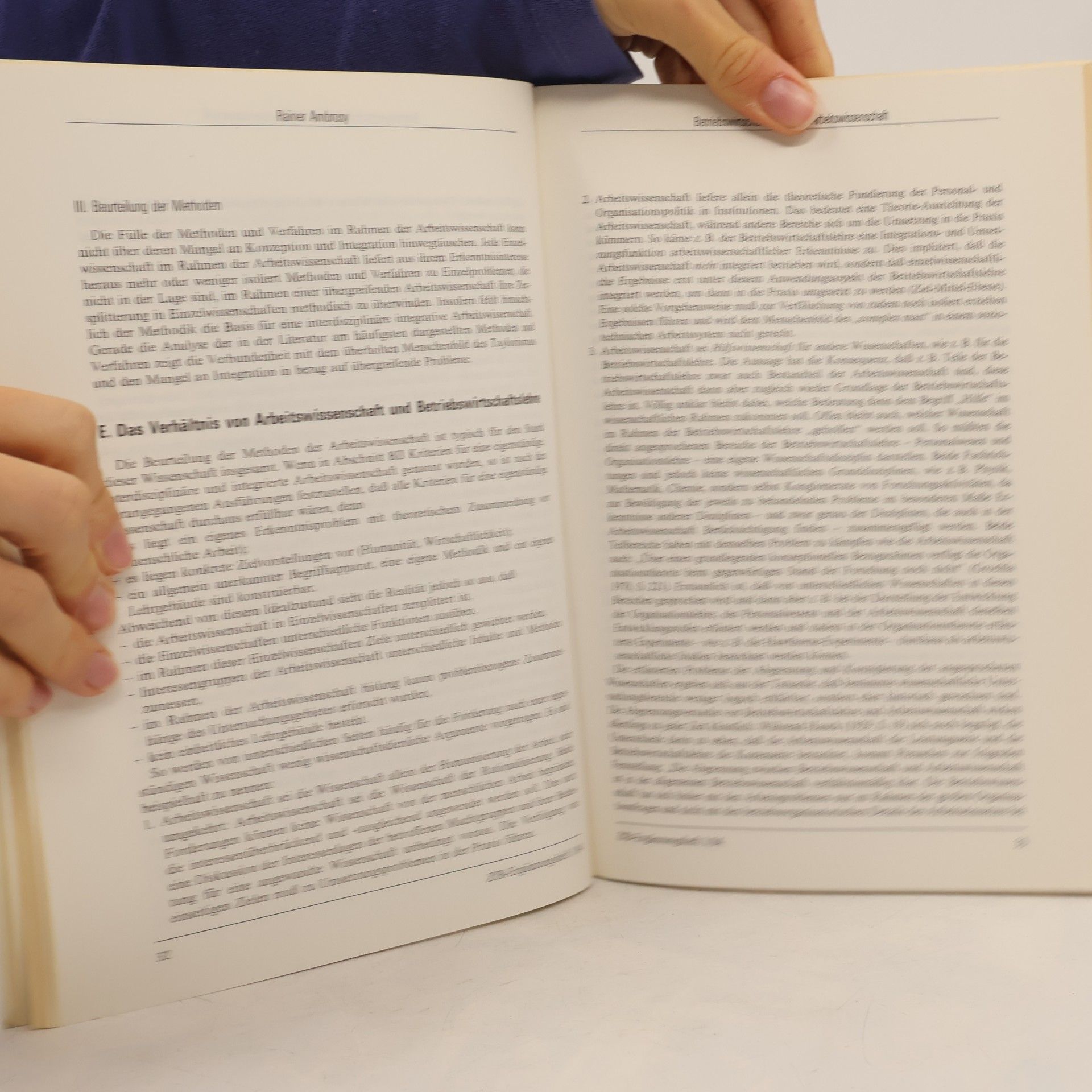 Horst Albach ZfB Arbeitswissenschaft