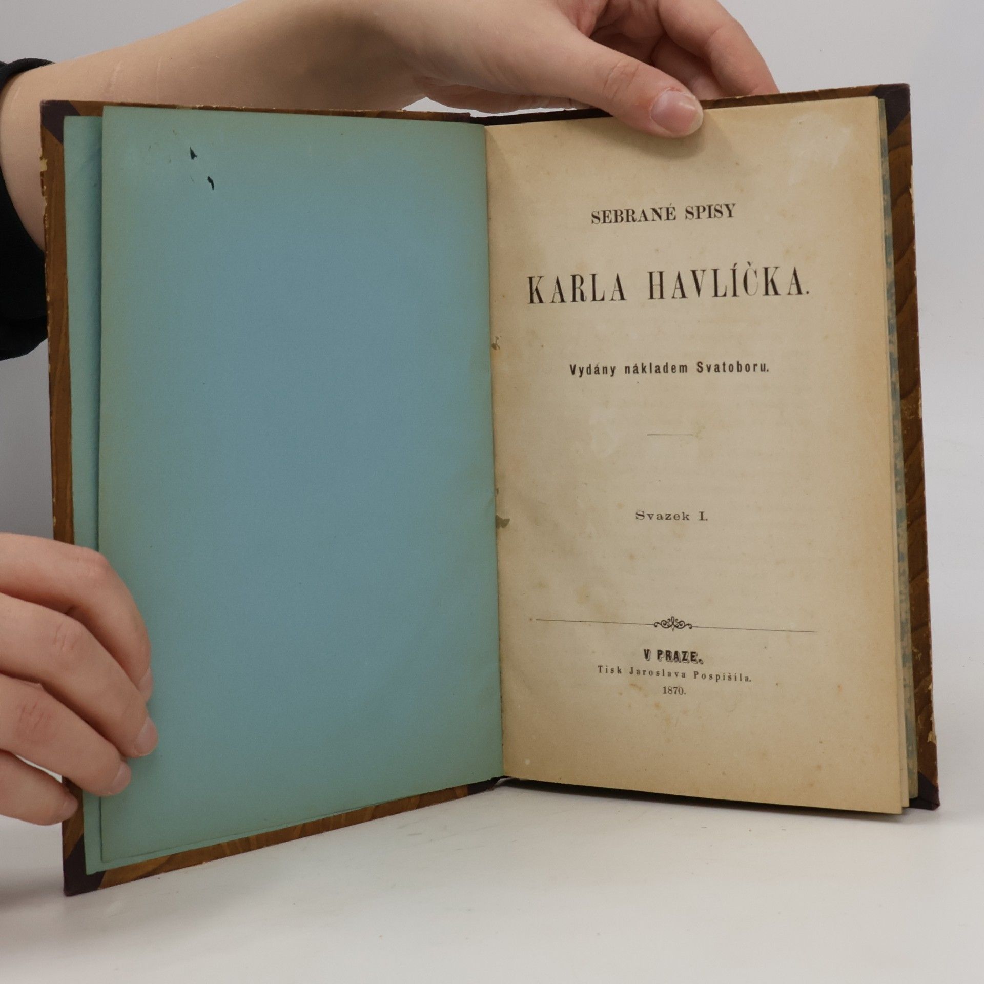 Karel Havlíček Borovský Sebrané spisy Karla Havlíčka