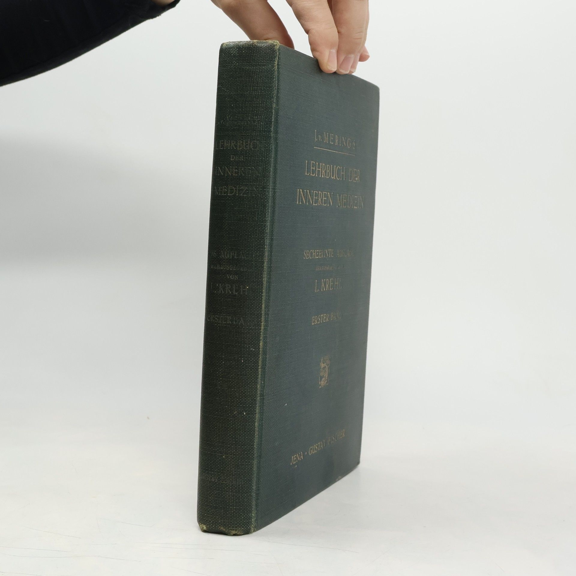 J. von Mering J. V. Mering's Lehrbuch der inneren Medizin 1