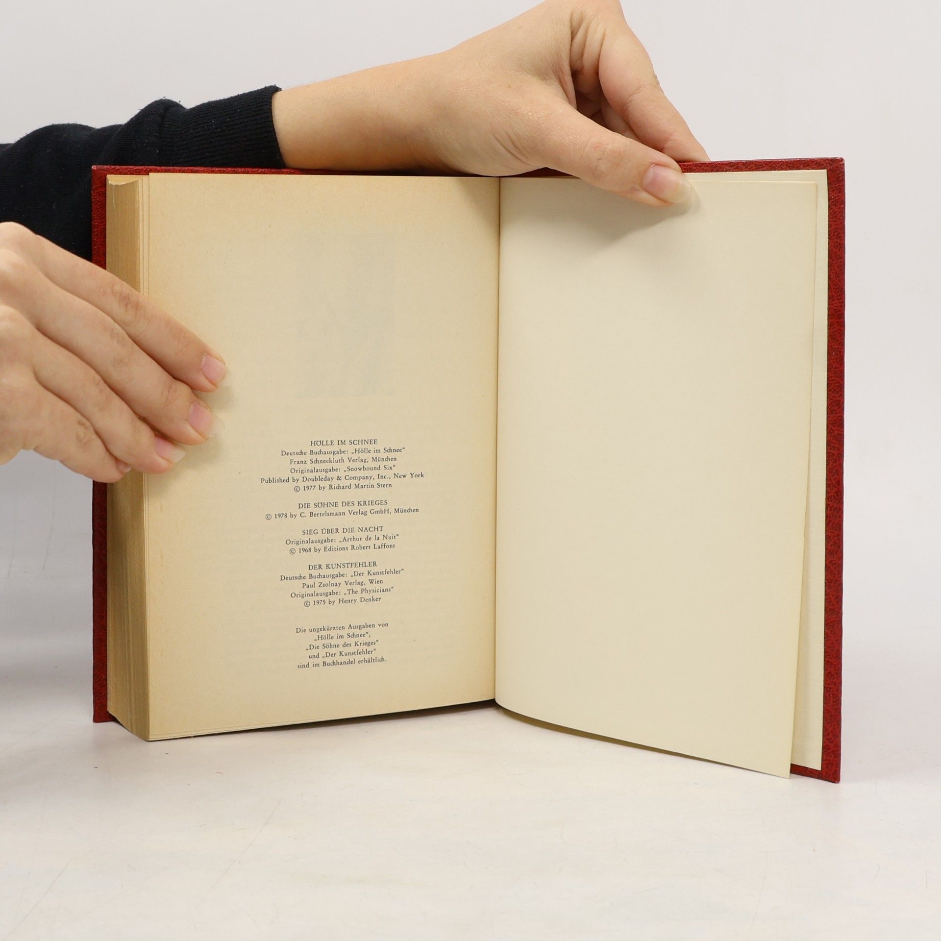 Richard Martin Stern Reader's Digest Auswahlbücher: Bestseller-Sonderband
