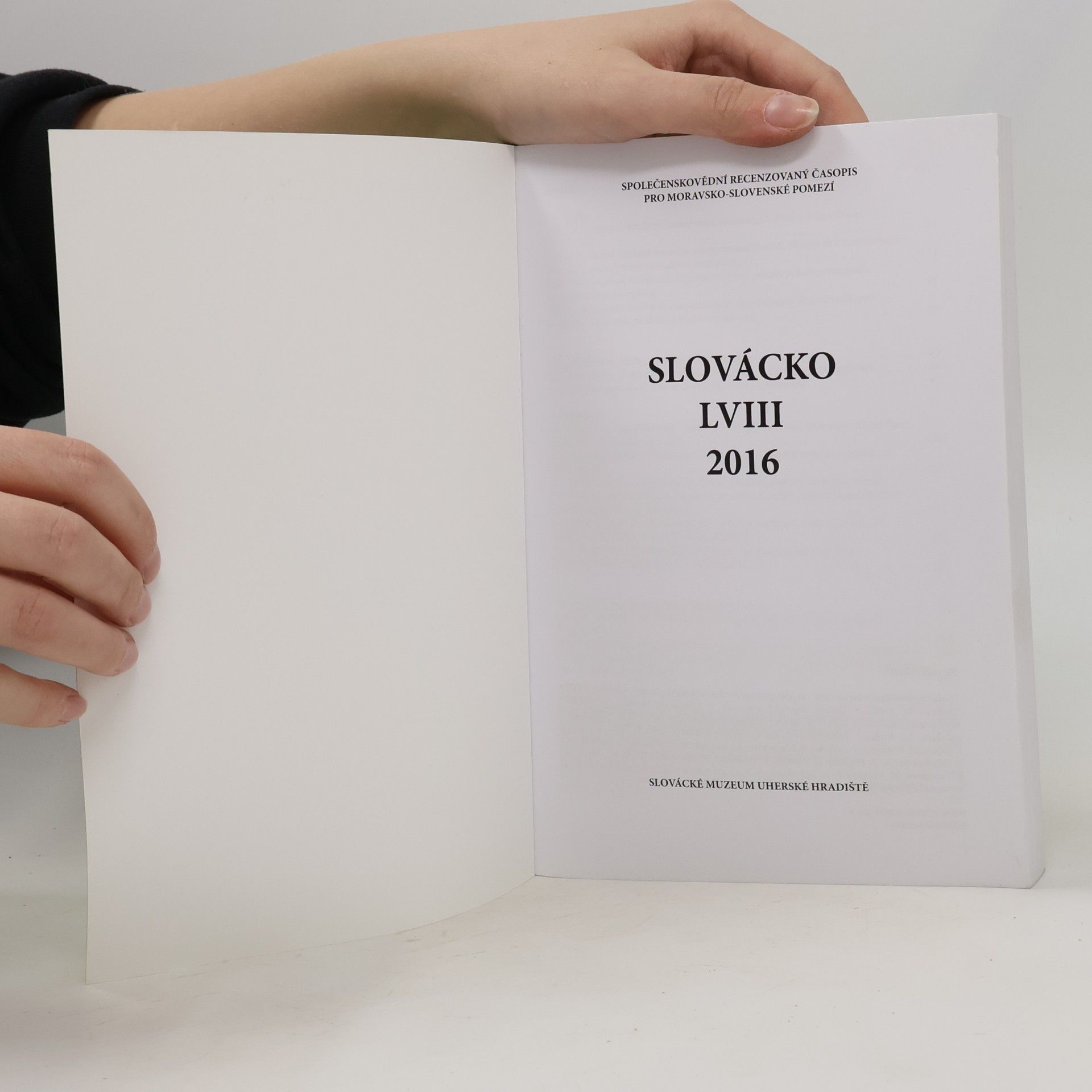 Various authors Slovácko LVIII