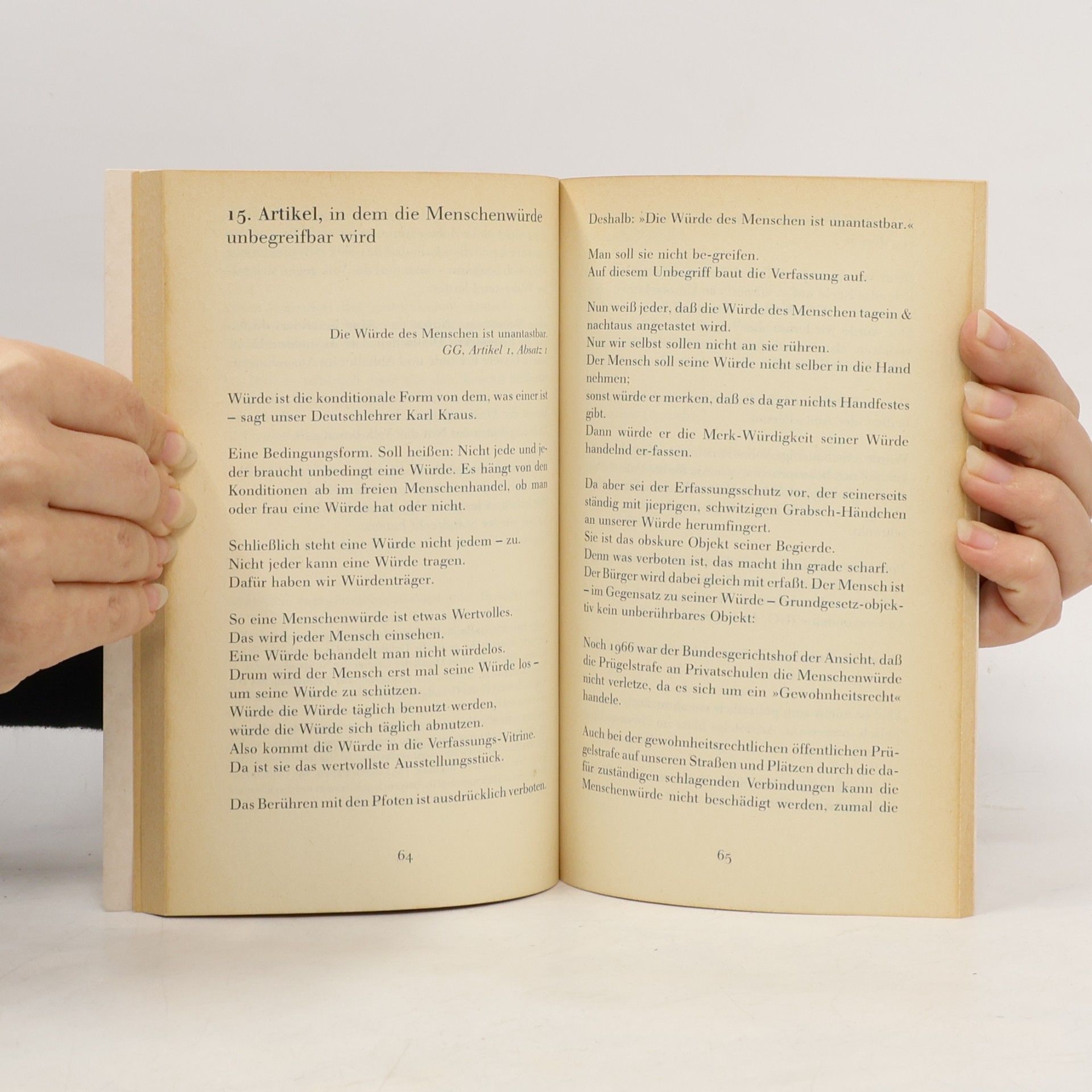 Martin Buchholz Bibliothek der deutschen Werte: Die deutsche Verfassung