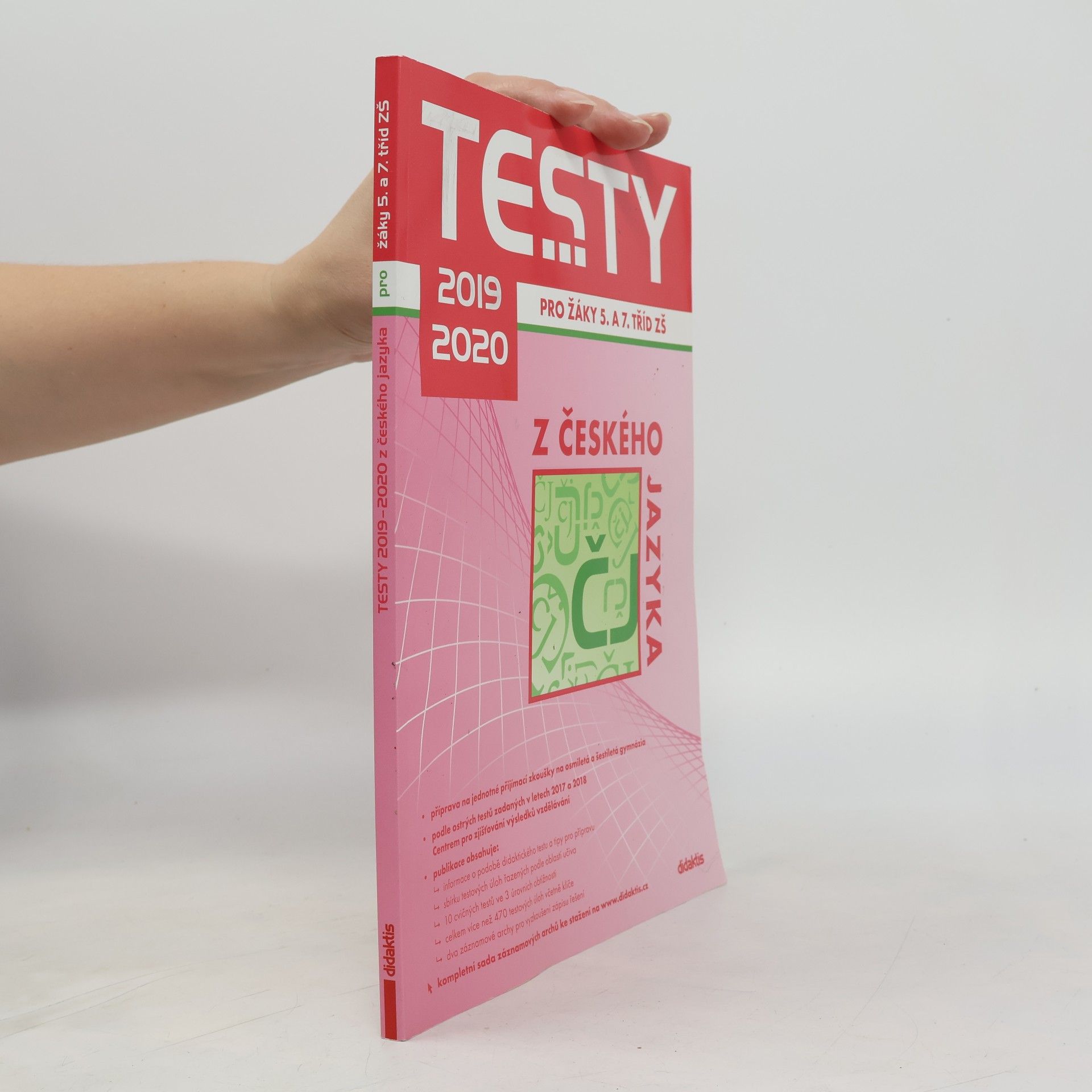 Autorenkollektiv Testy ... z českého jazyka: Pro žáky 5. a 7. tříd ZŠ
