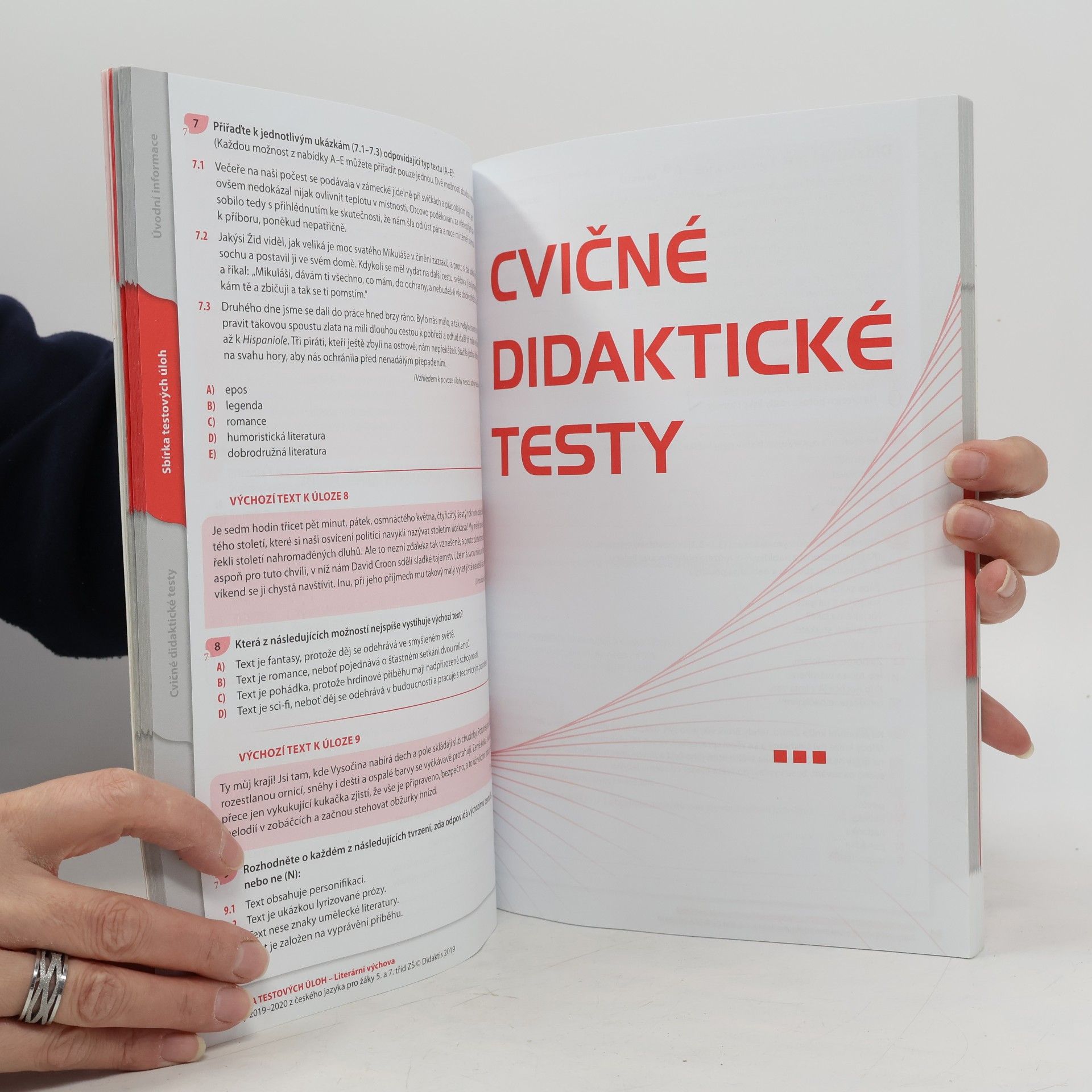 Autorenkollektiv Testy ... z českého jazyka: Pro žáky 5. a 7. tříd ZŠ
