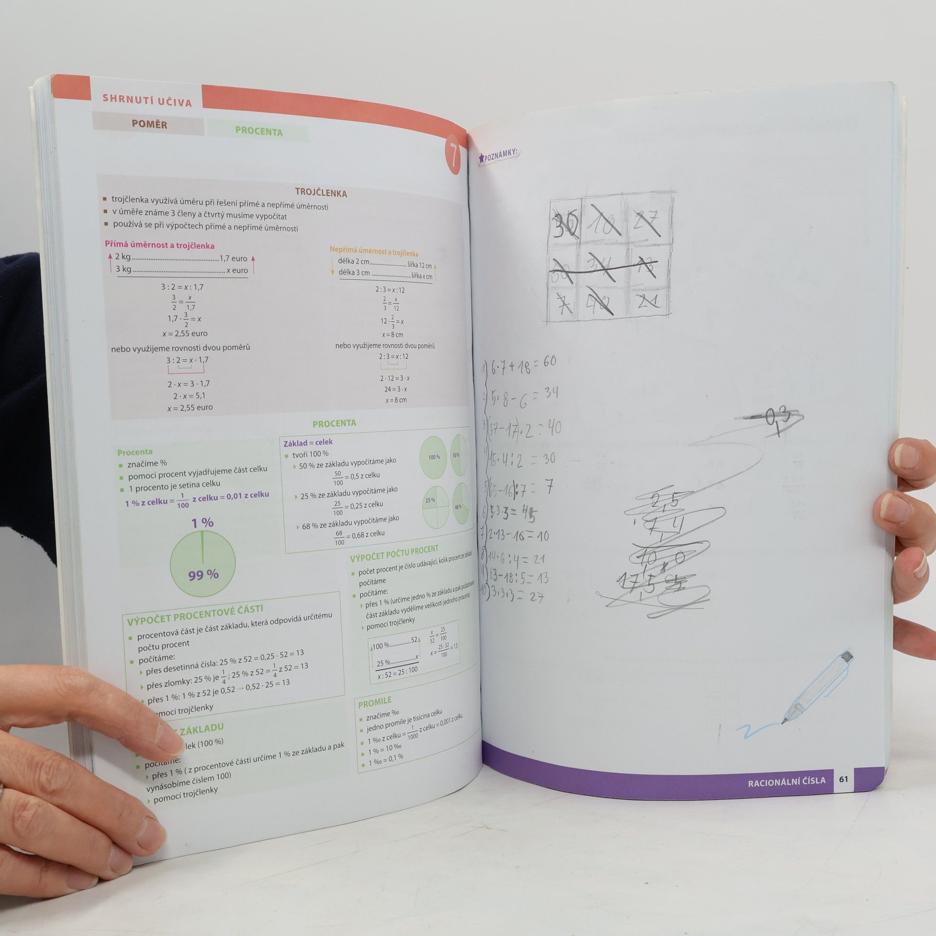 Petra Nádvorníková Matematika v pohodě 7: pracovní sešit pro 7. ročník ZŠ a víceletá gymnázia v souladu s RVP. Aritmetika