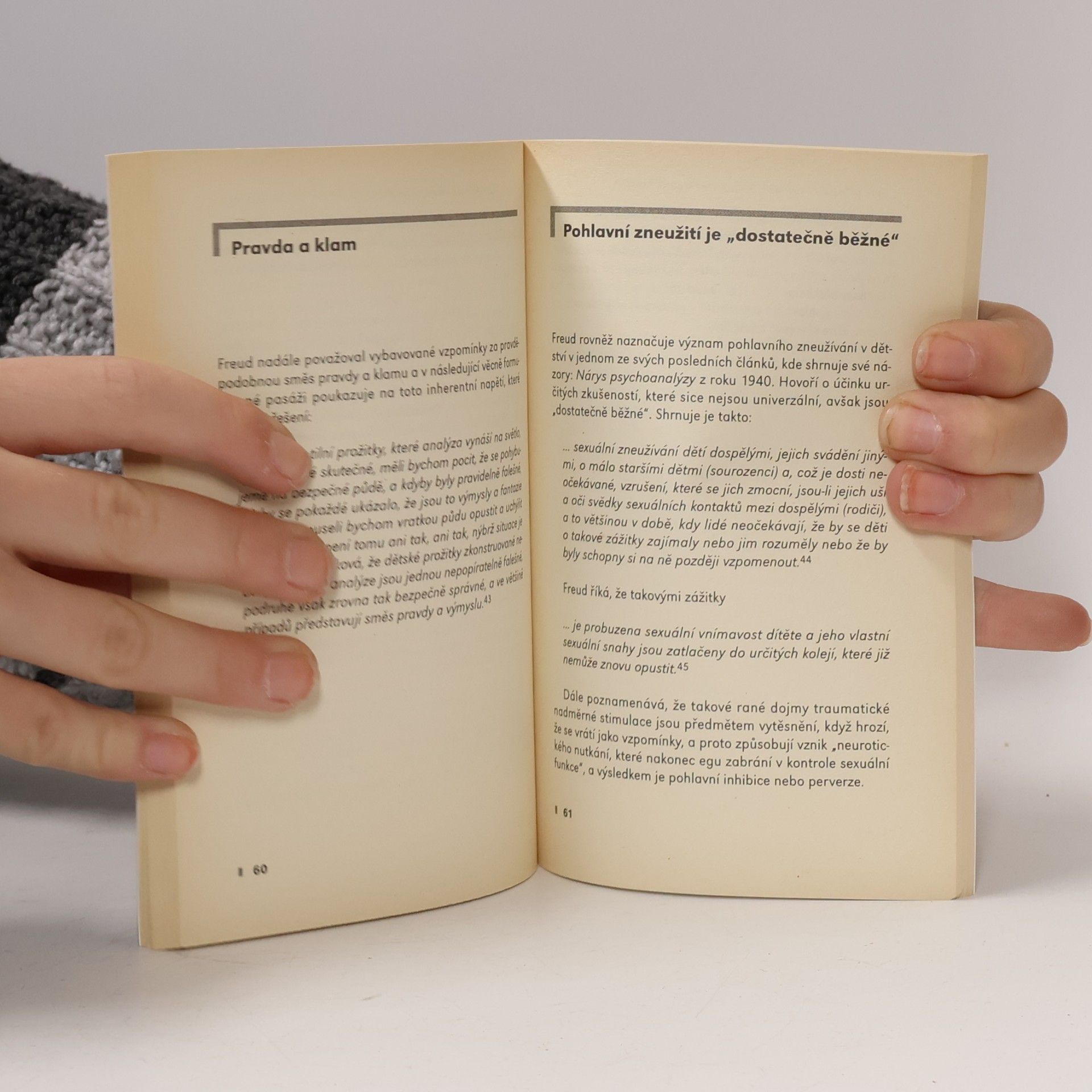Phil Mollon Freud a syndrom falešné paměti