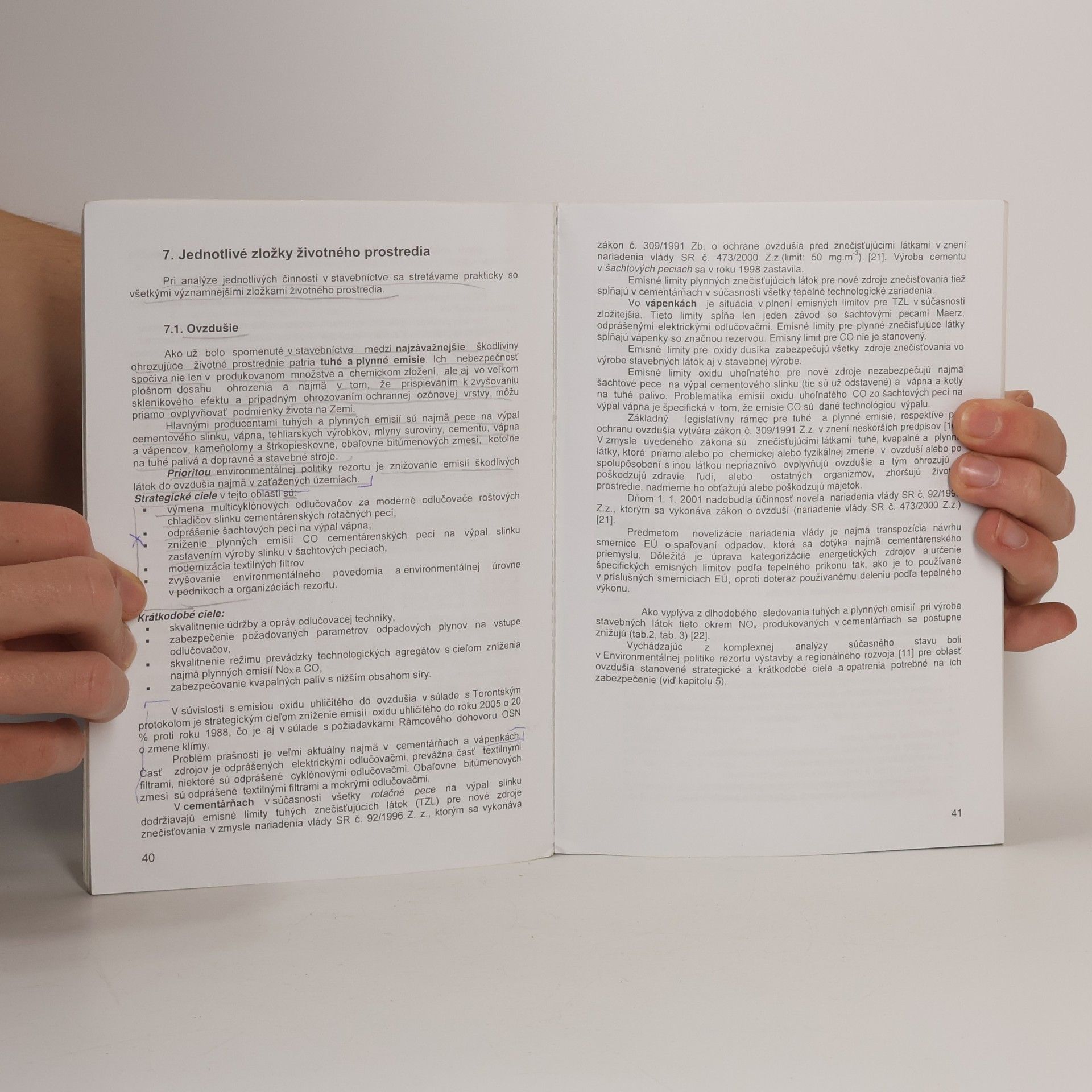 Ján Krajči Problémy ochrany životného prostredia v stavebníctve