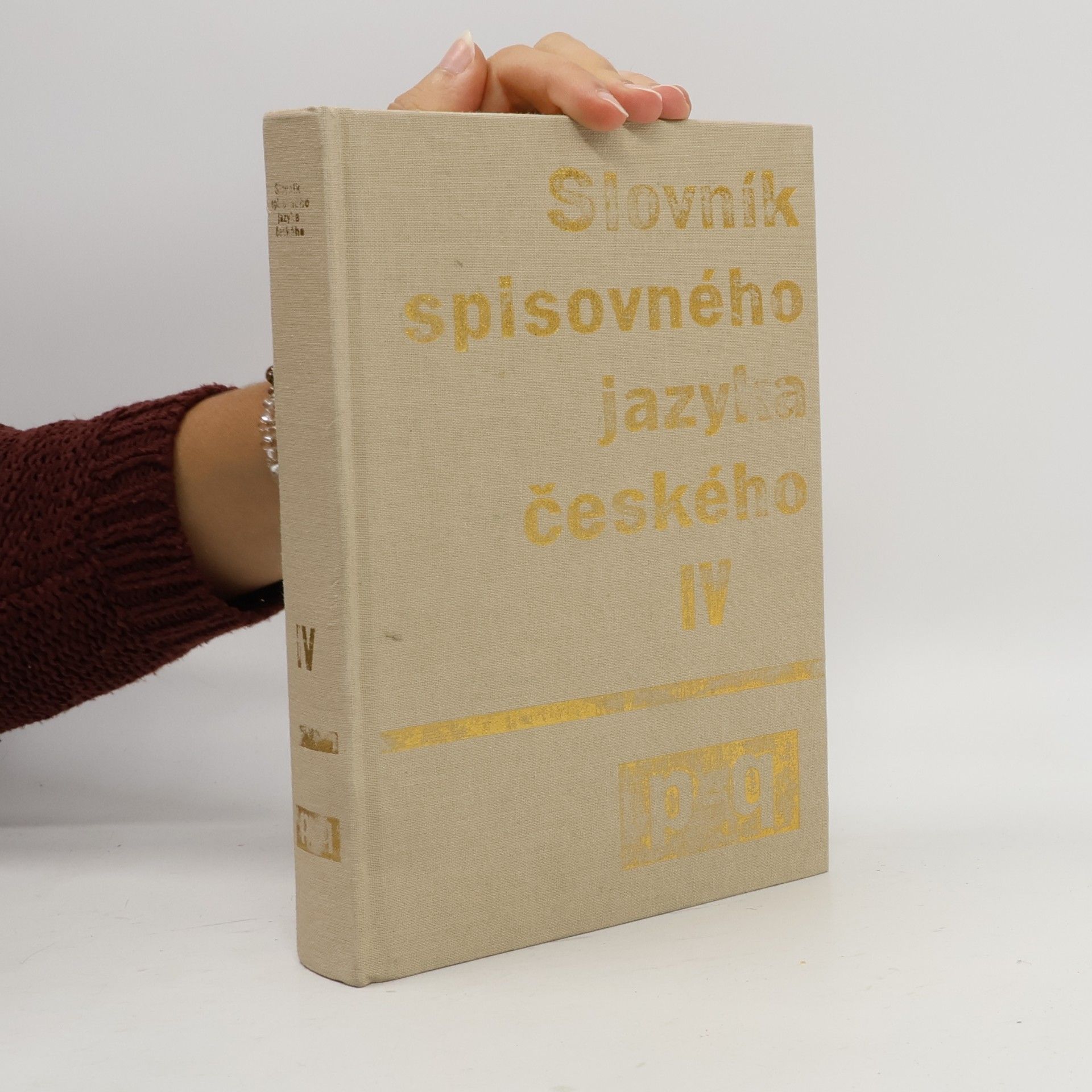 Collectif d'auteurs Slovník spisovného jazyka českého IV. P-Q