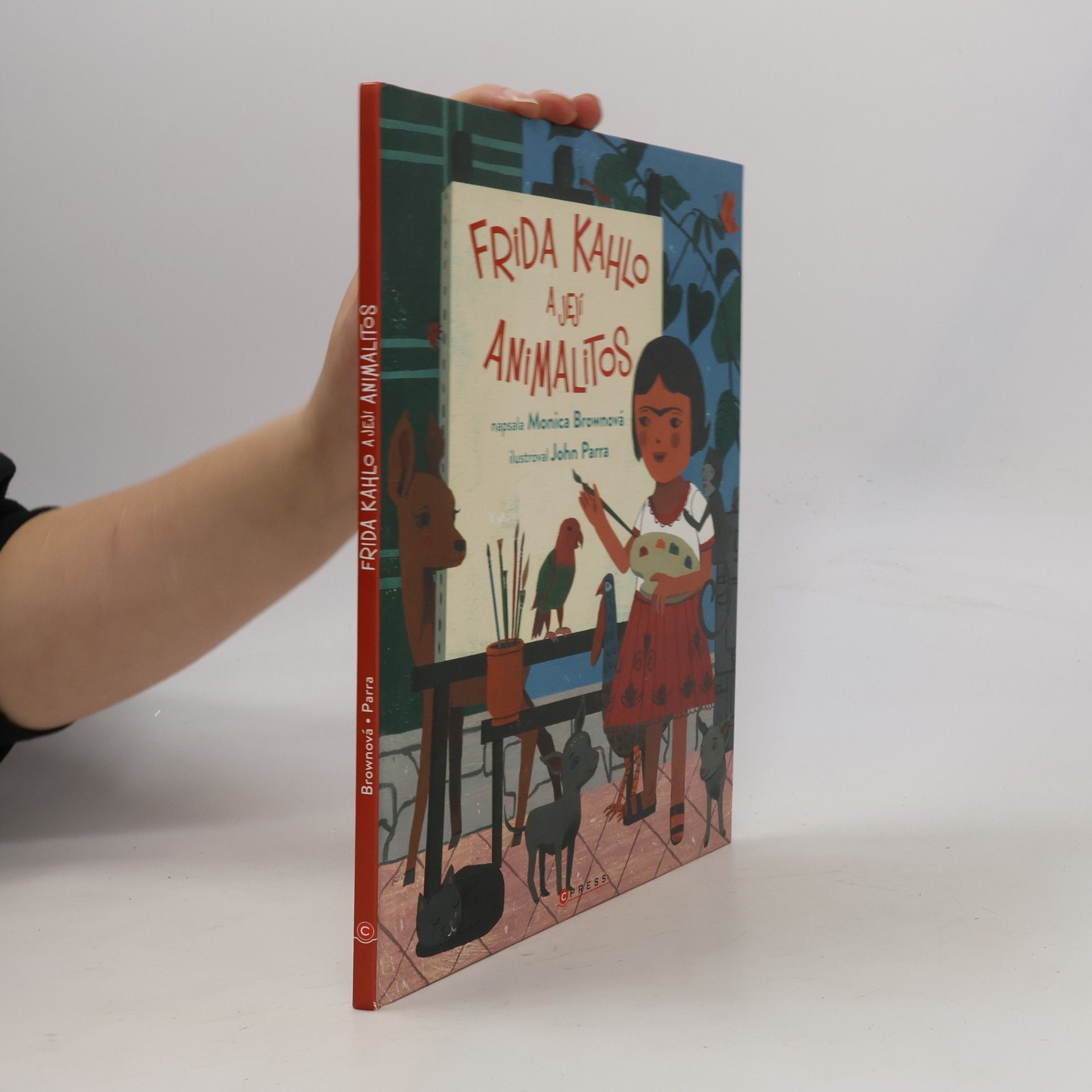 Monica Brown Frida Kahlo a její animalitos