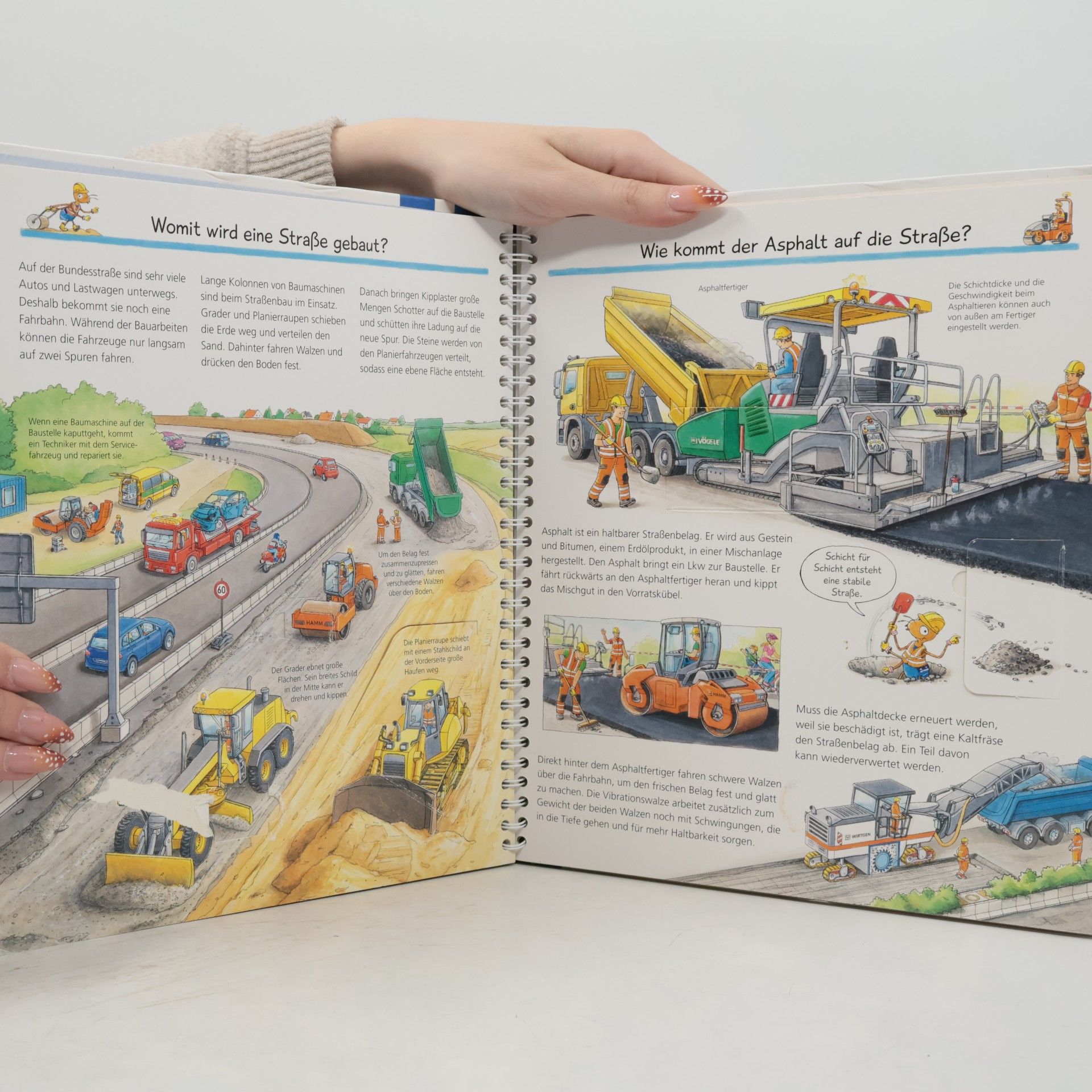 Andrea Erne Fahrzeuge auf der Baustelle / Wieso? Weshalb? Warum? Bd.7