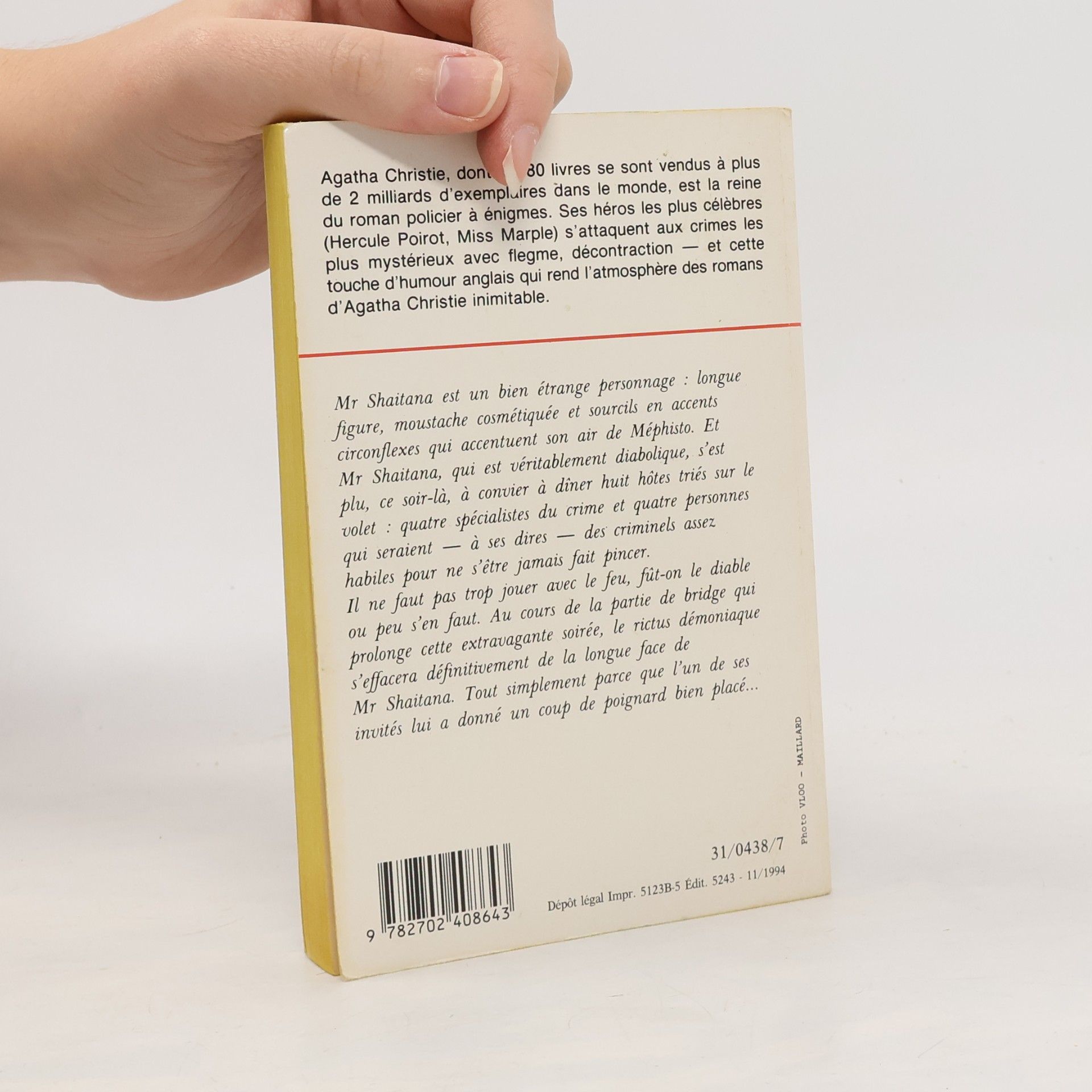 Agatha Christie Club des Masques: Cartes sur table