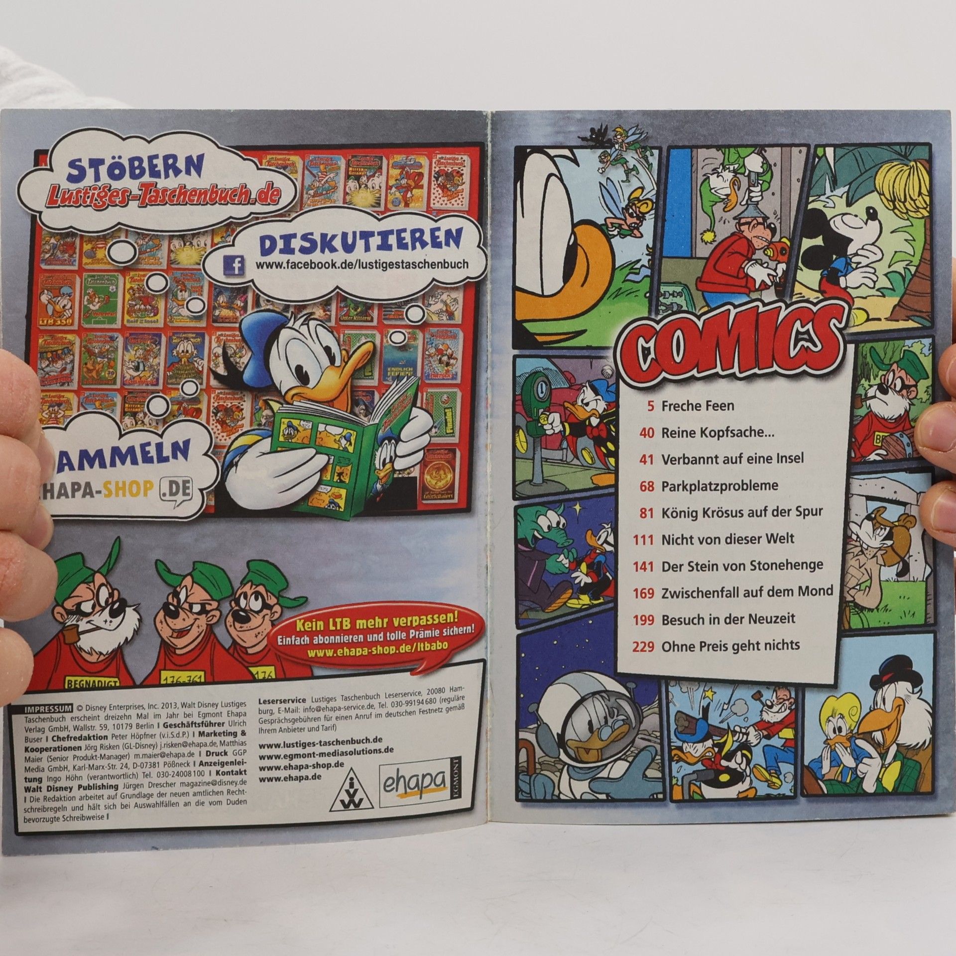 Walt Disney Lustiges Taschenbuch 442. Panzerknacker knacken wacker
