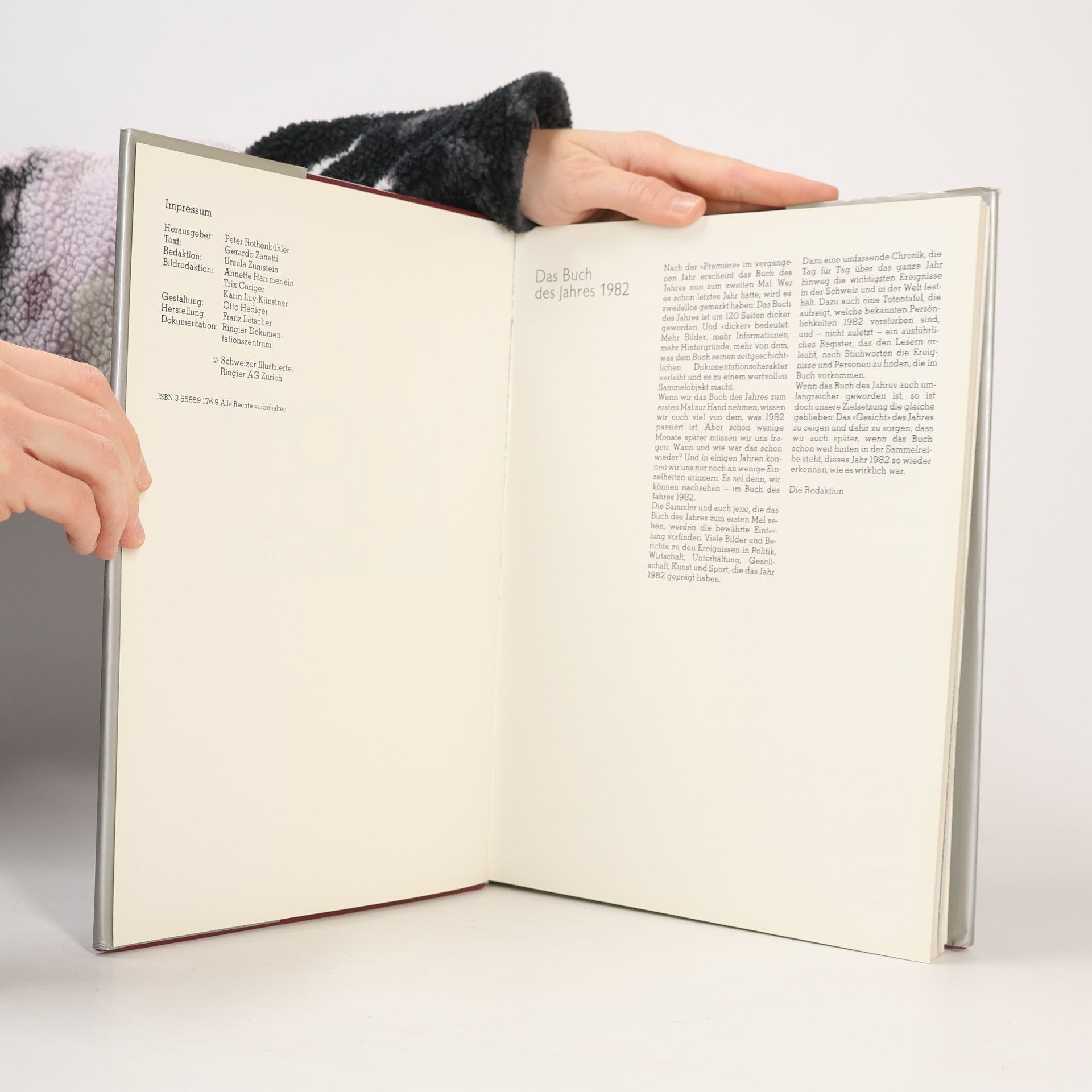 Gerardo Zanetti Buch des Jahres 1982