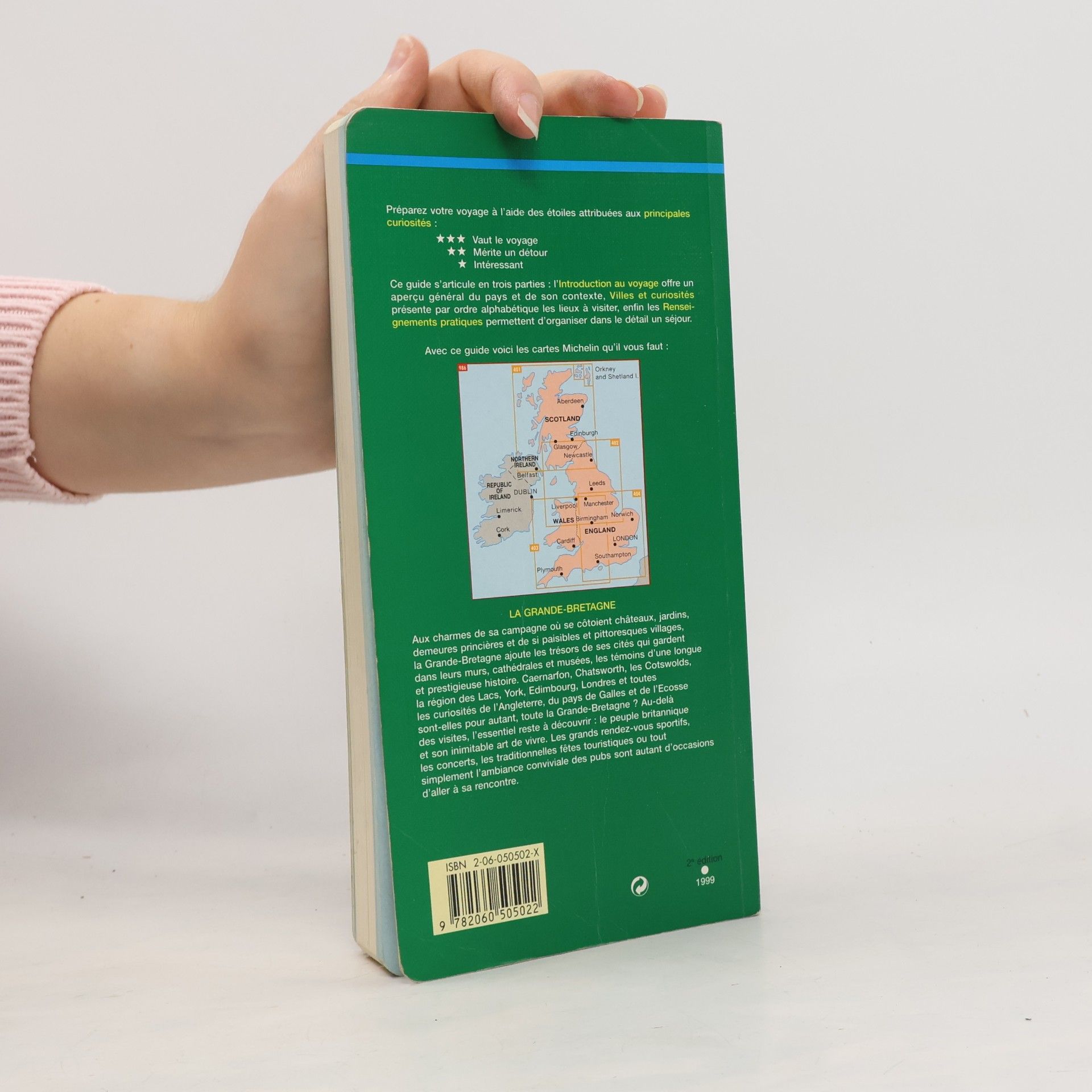 Michelin THE GREEN GUIDE Grande-Bretagne - 2e