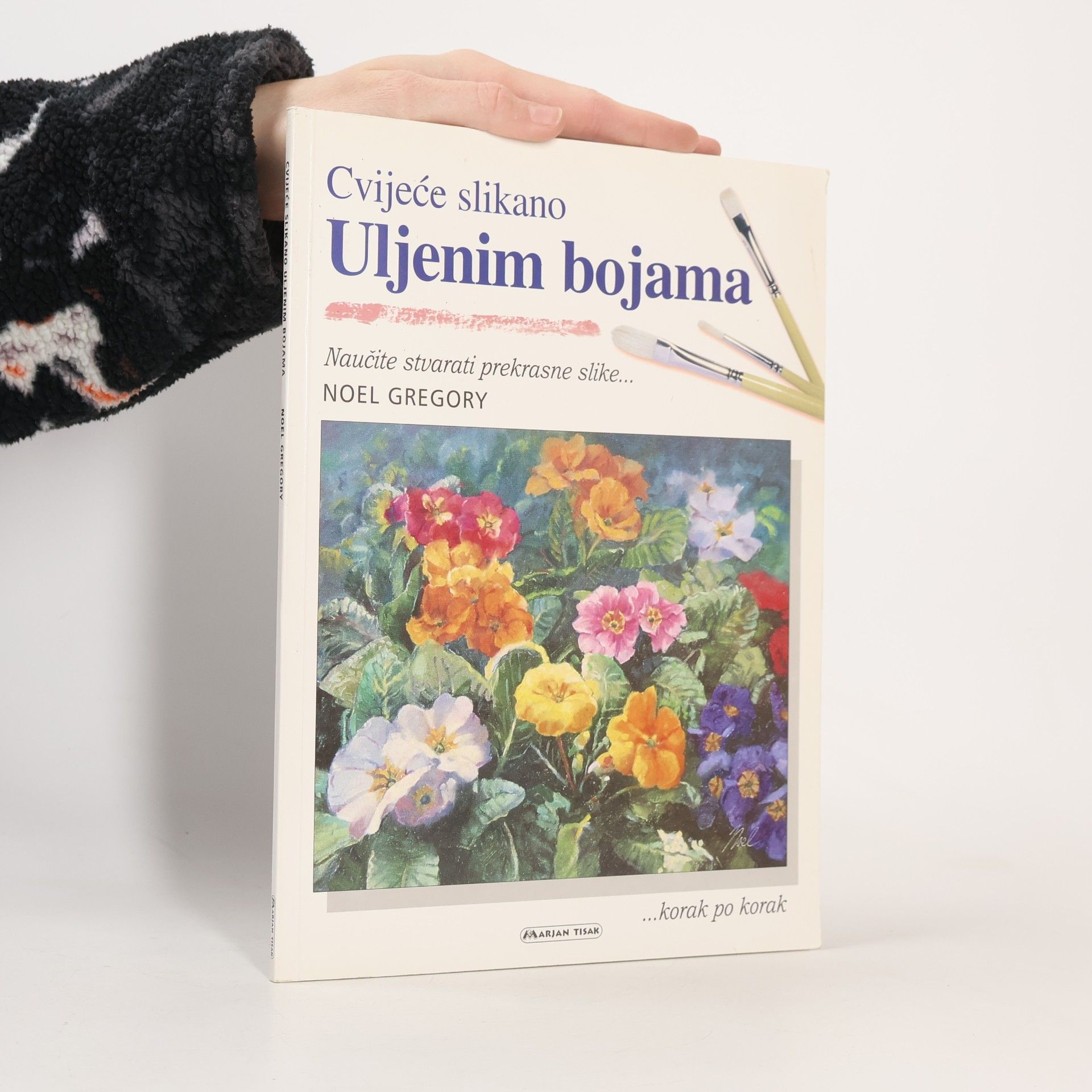Noel Gregory Cvijeće slikano uljenim bojama