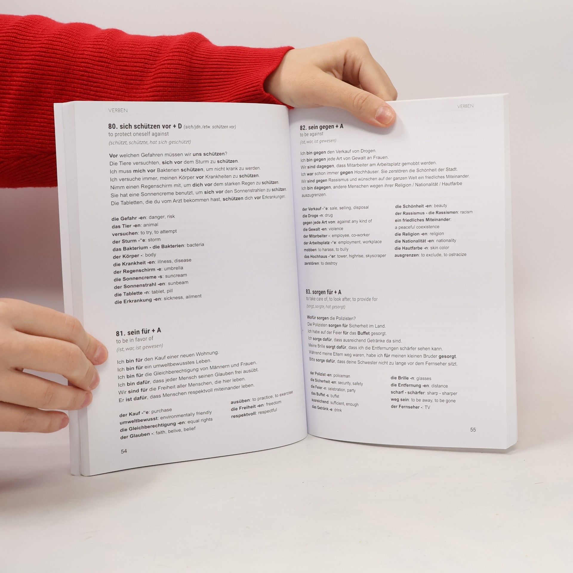 Express Lingo Deutsch lernen - Verben, Adjektive und Nomen mit Präpositionen