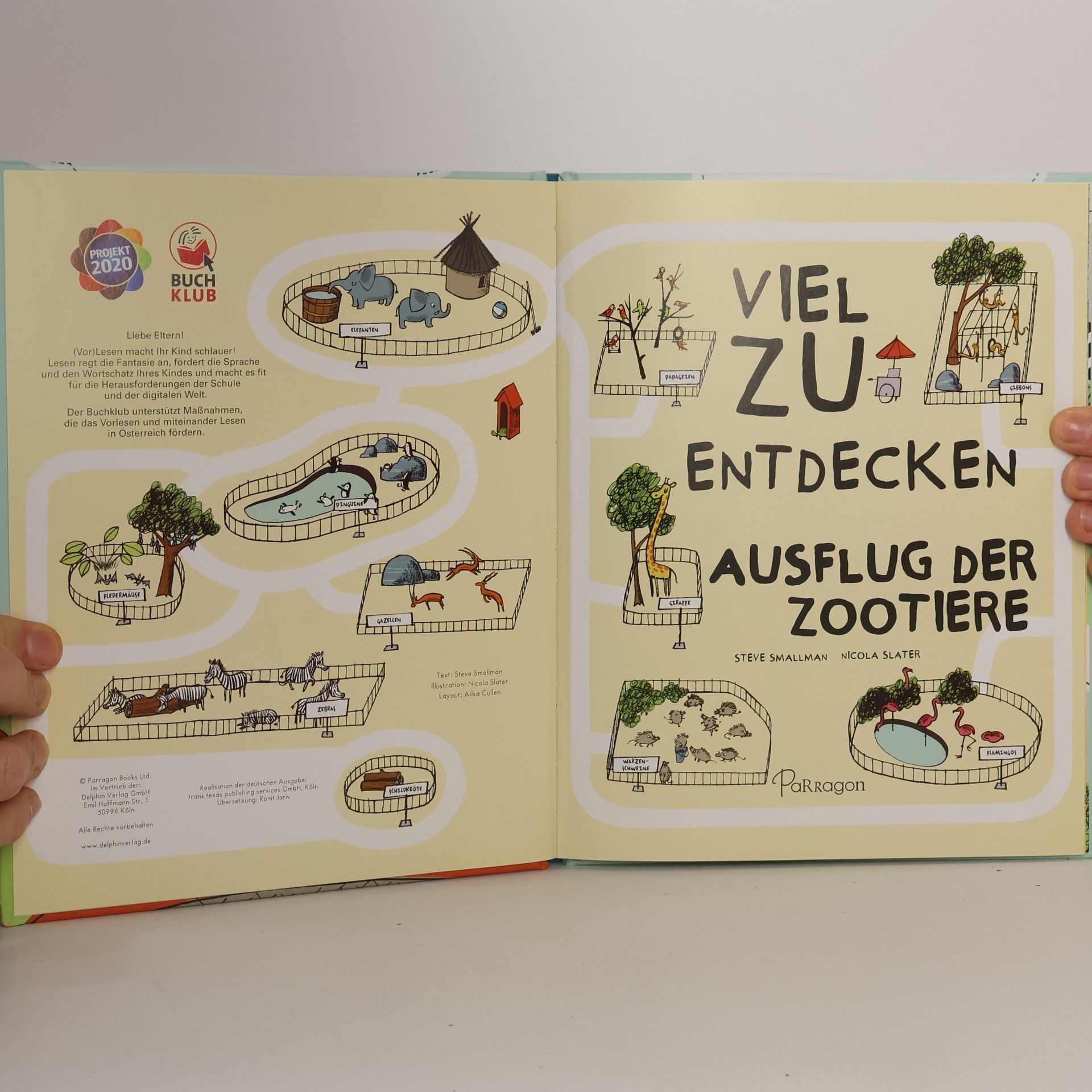 Steve Smallman Ausflug der Zootiere