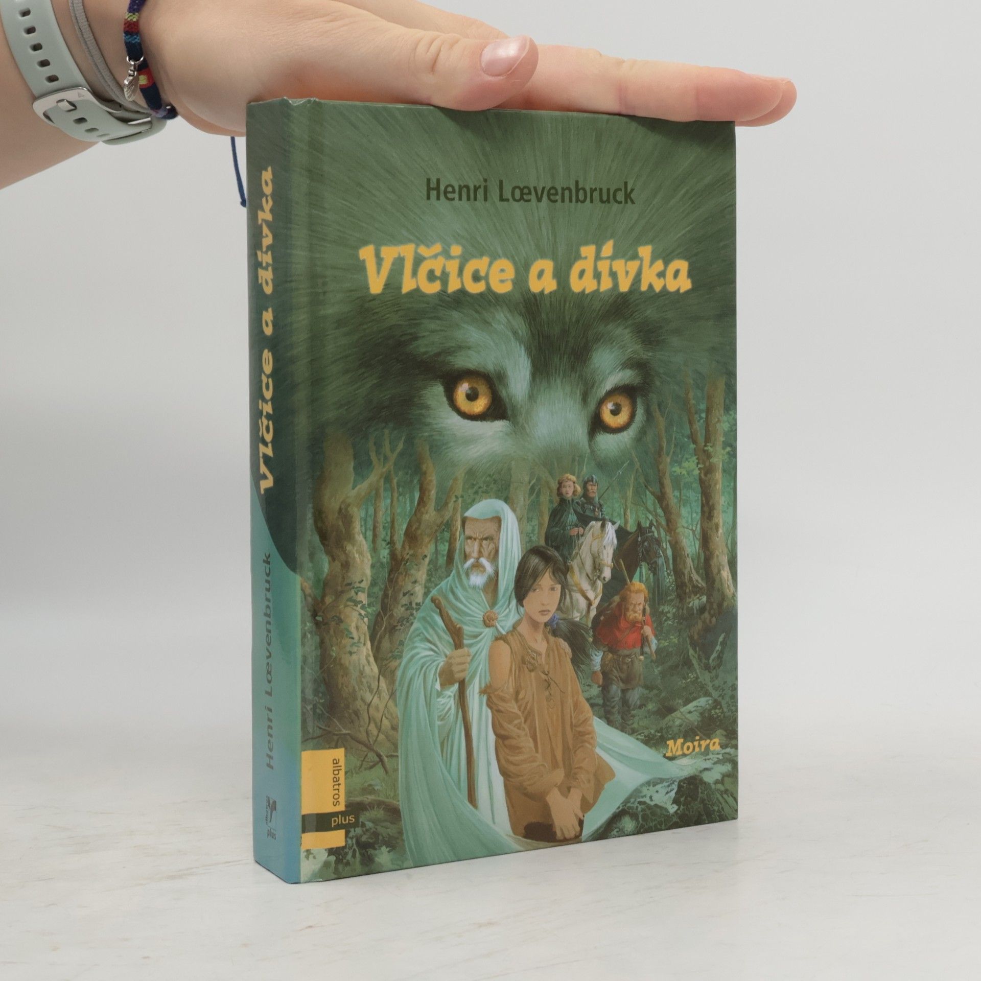 Henri Loevenbruck Moira. Kniha první, Vlčice a dívka