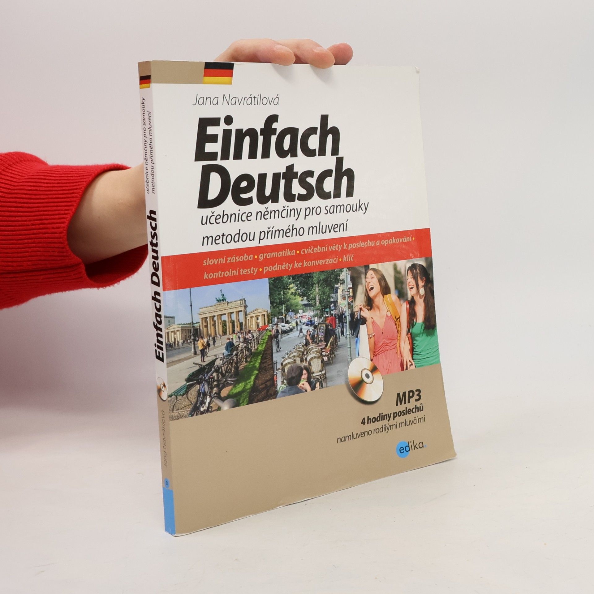 Einfach Deutsch. Učebnice němčiny pro samouky metodou přímého mluvení