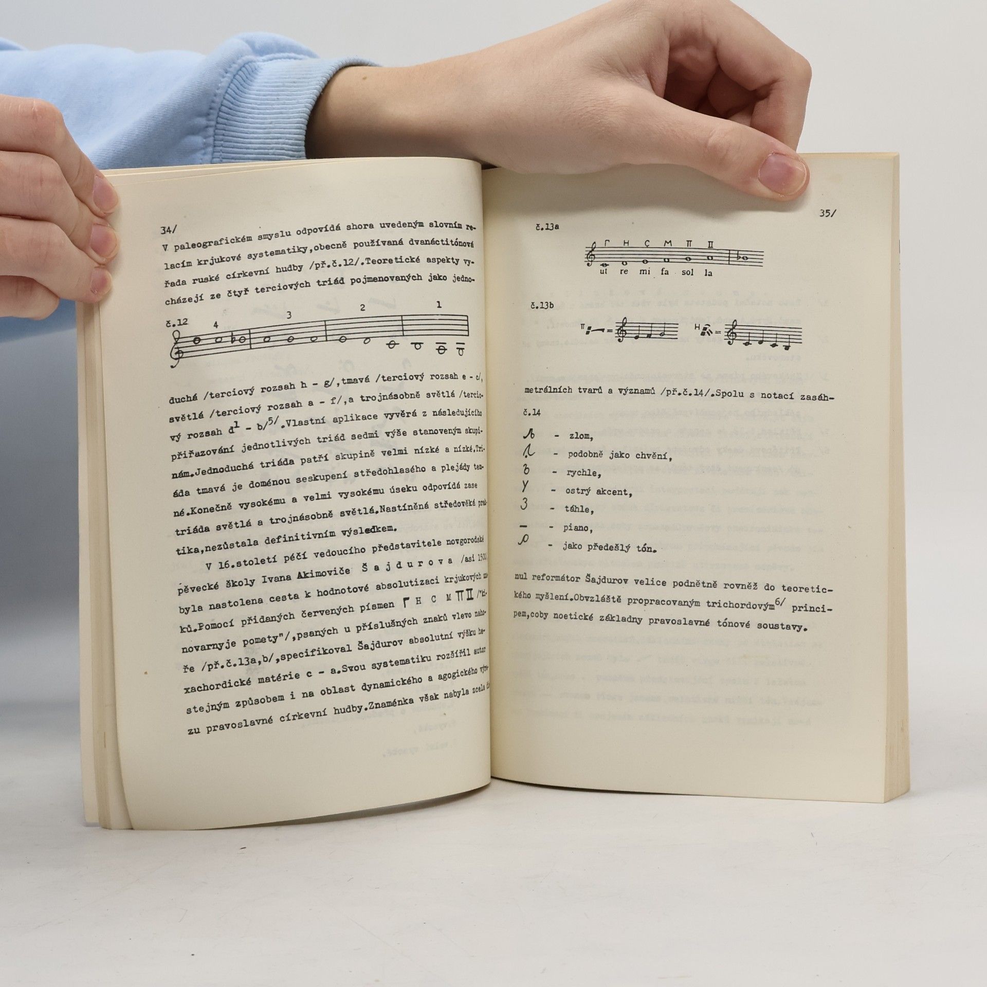 Miroslav Kaduch Historická ortografie evropské hudby