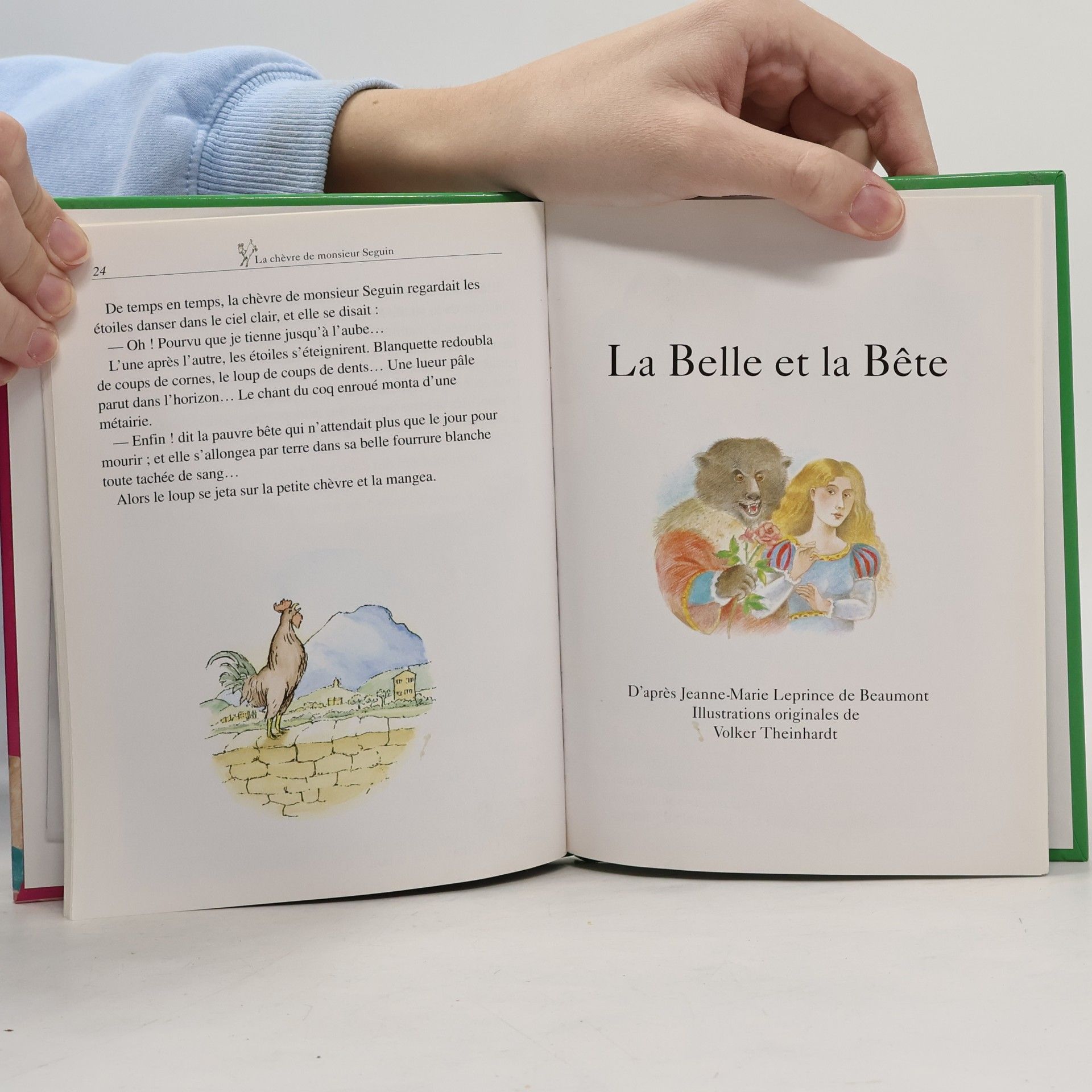 Marlene Jobert La Chèvre de Monsieur Seguin/La Belle et la Bête (Bk/CD) (French Edition)