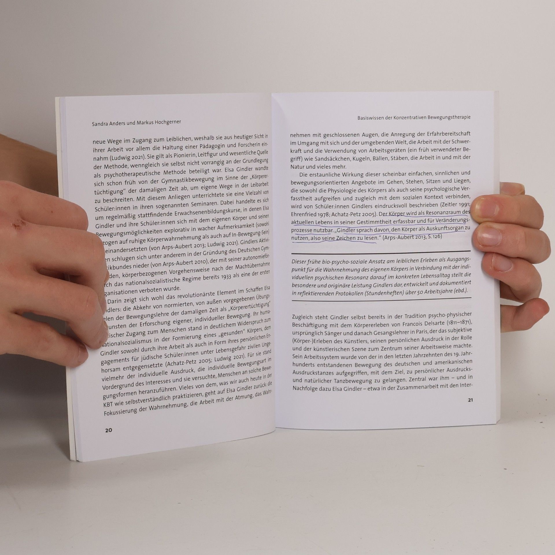 Markus Hochgerner Konzentrative Bewegungstherapie