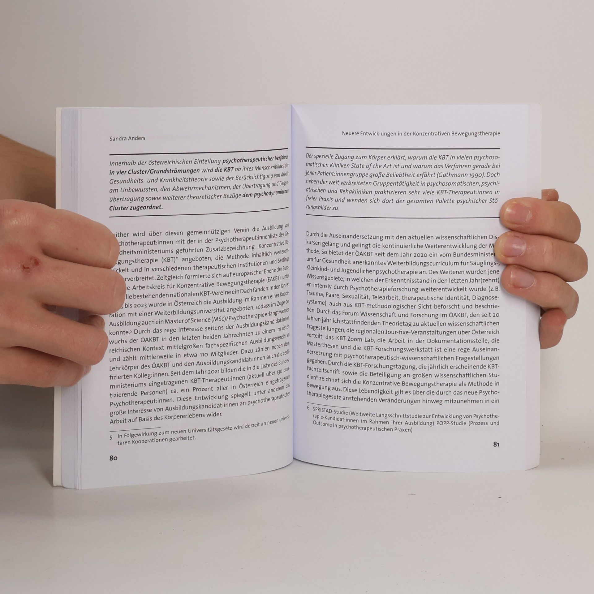 Markus Hochgerner Konzentrative Bewegungstherapie