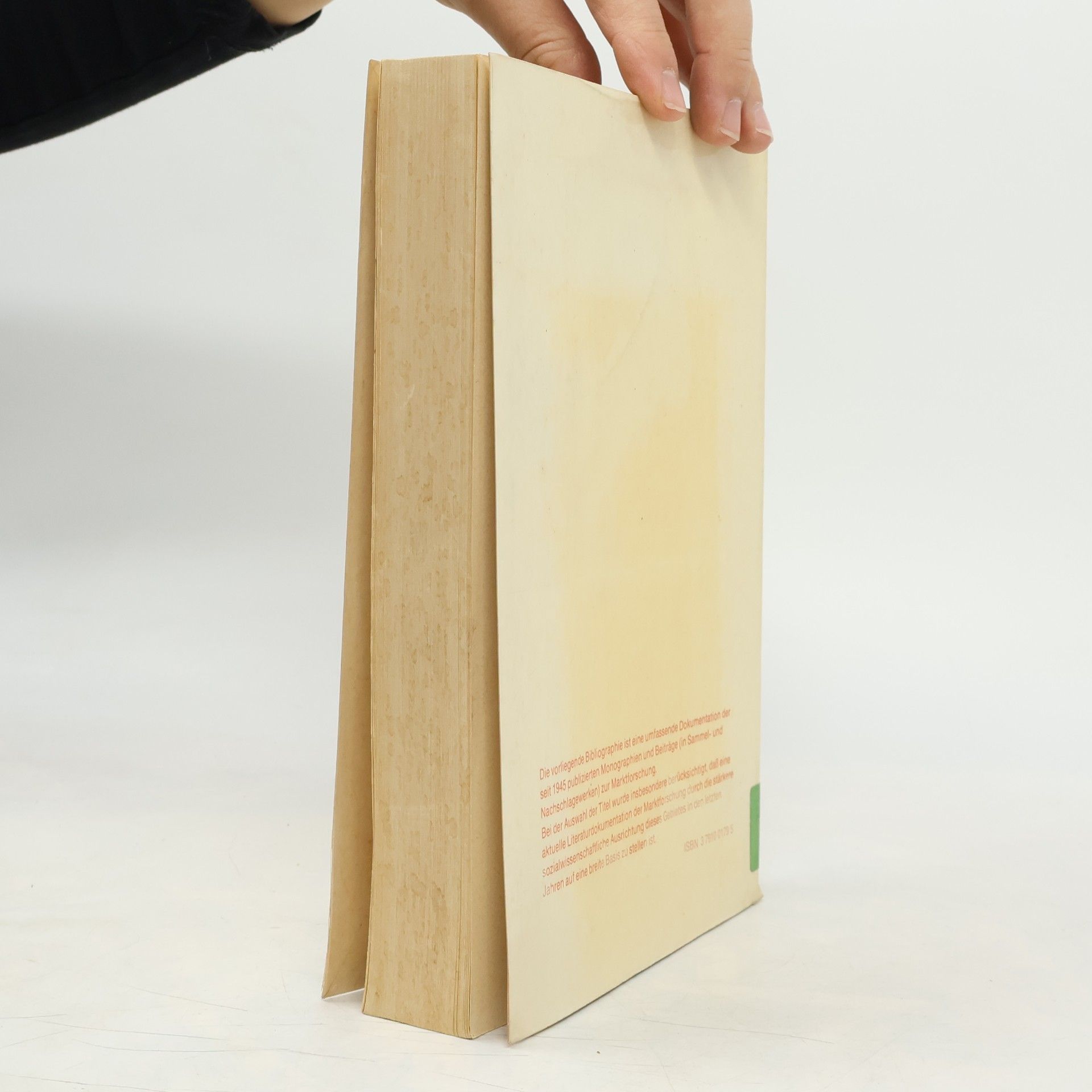 Rüdiger Schiller Kölner Absatzwirtschaftliche Dokumentation - 1: Bibliographie der Marktforschungsliteratur