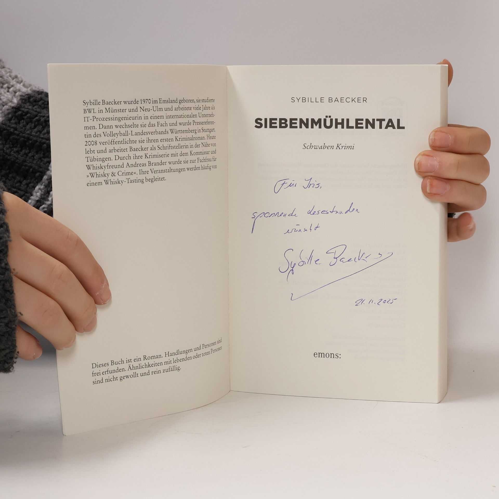 Sybille Baecker Siebenmühlental