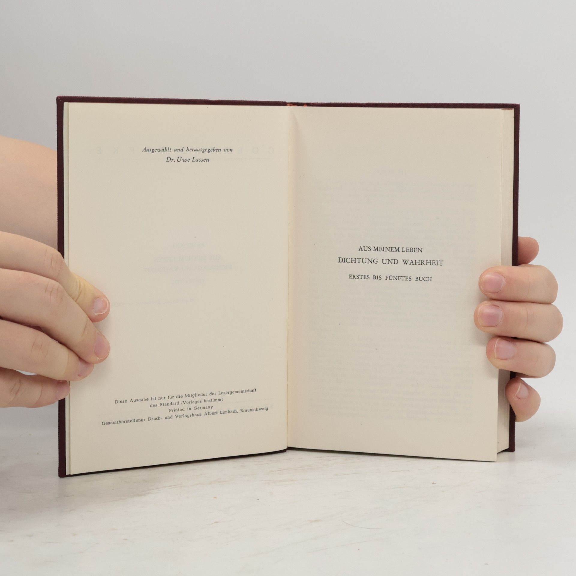 Johann Wolfgang von Goethe Goethes Werke XXI