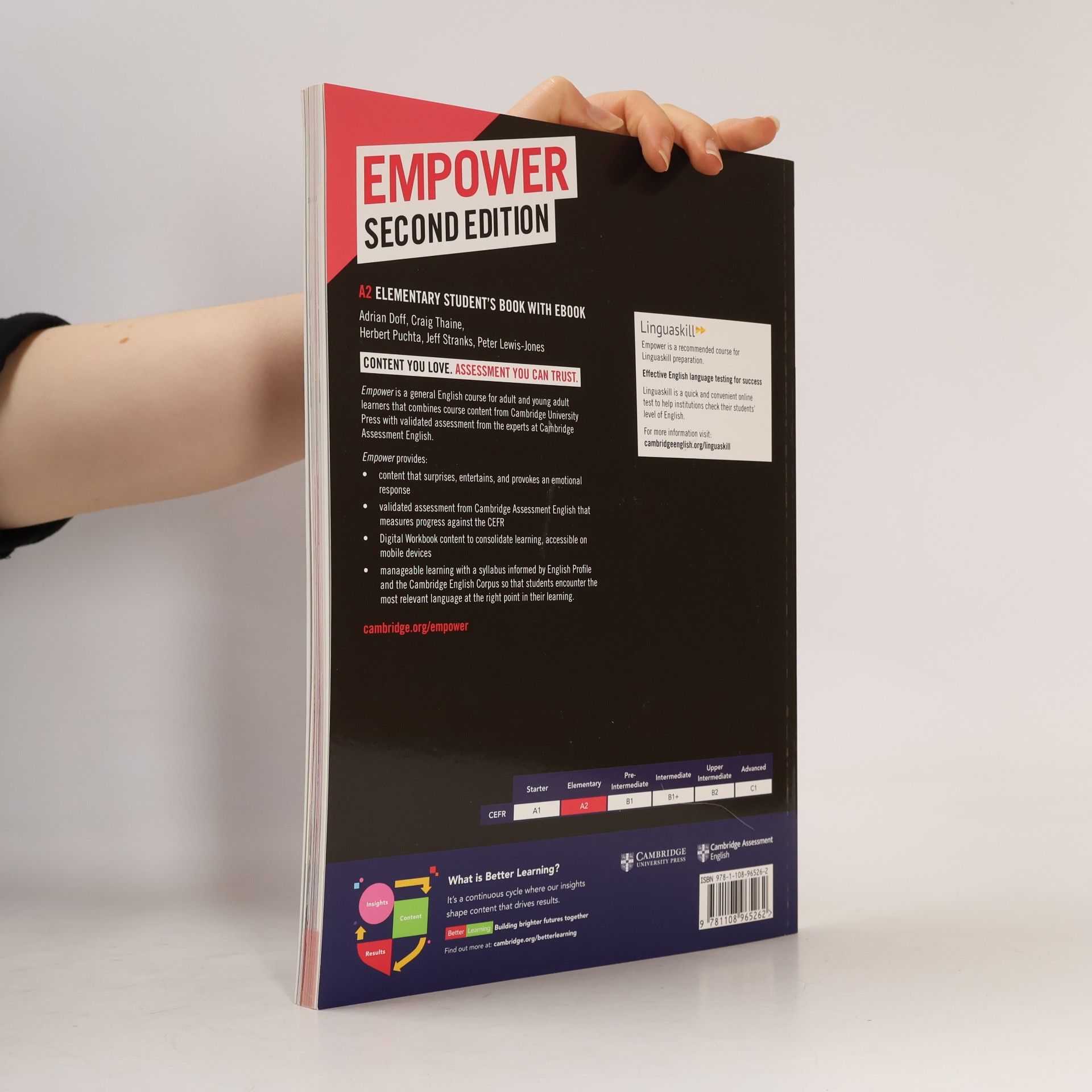 Adrian Doff Cambridge English Empower: Empower Elementary A2 Student's Book With eBook