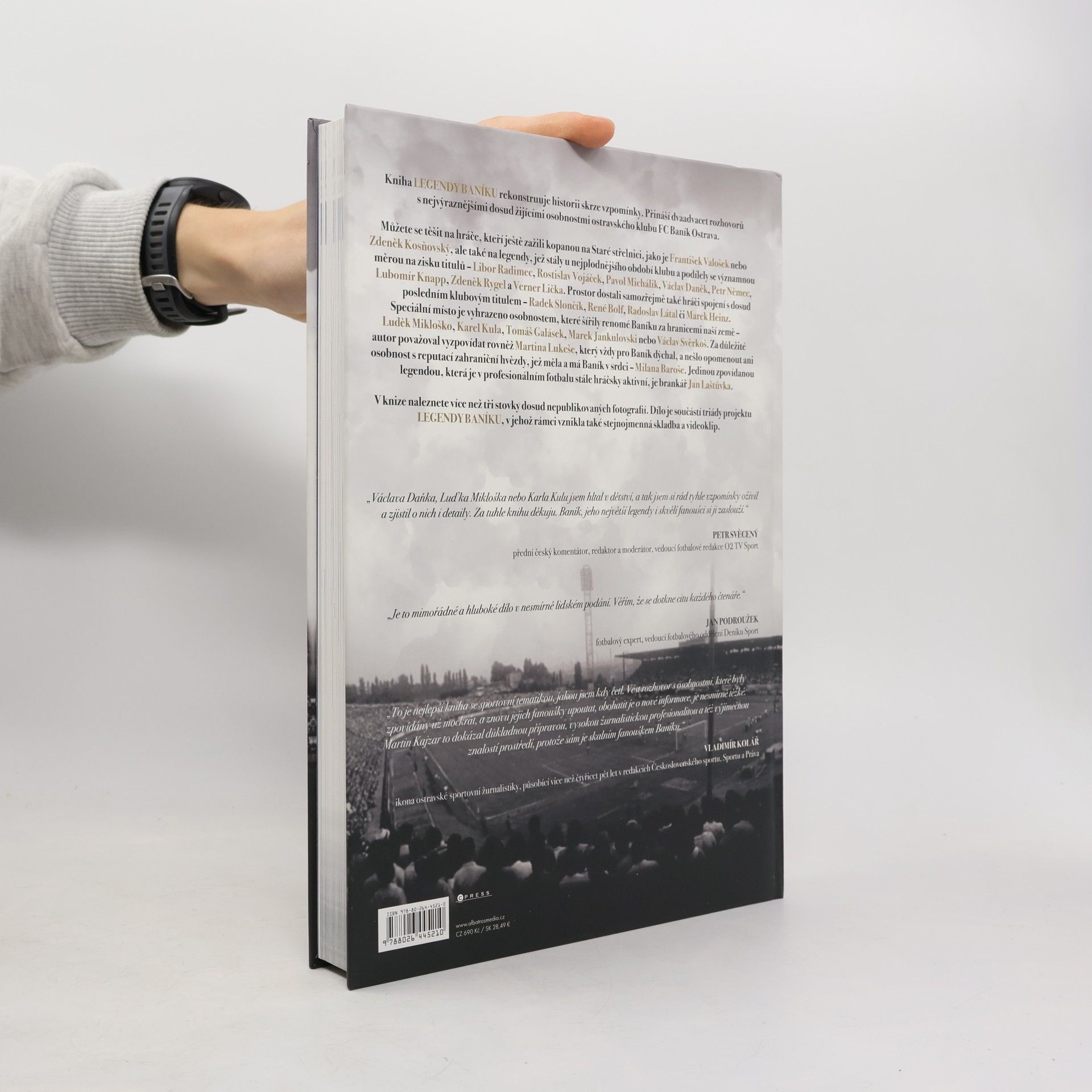 Martin Kajzar Legendy Baníku : historie v rozhovorech a fotografiích