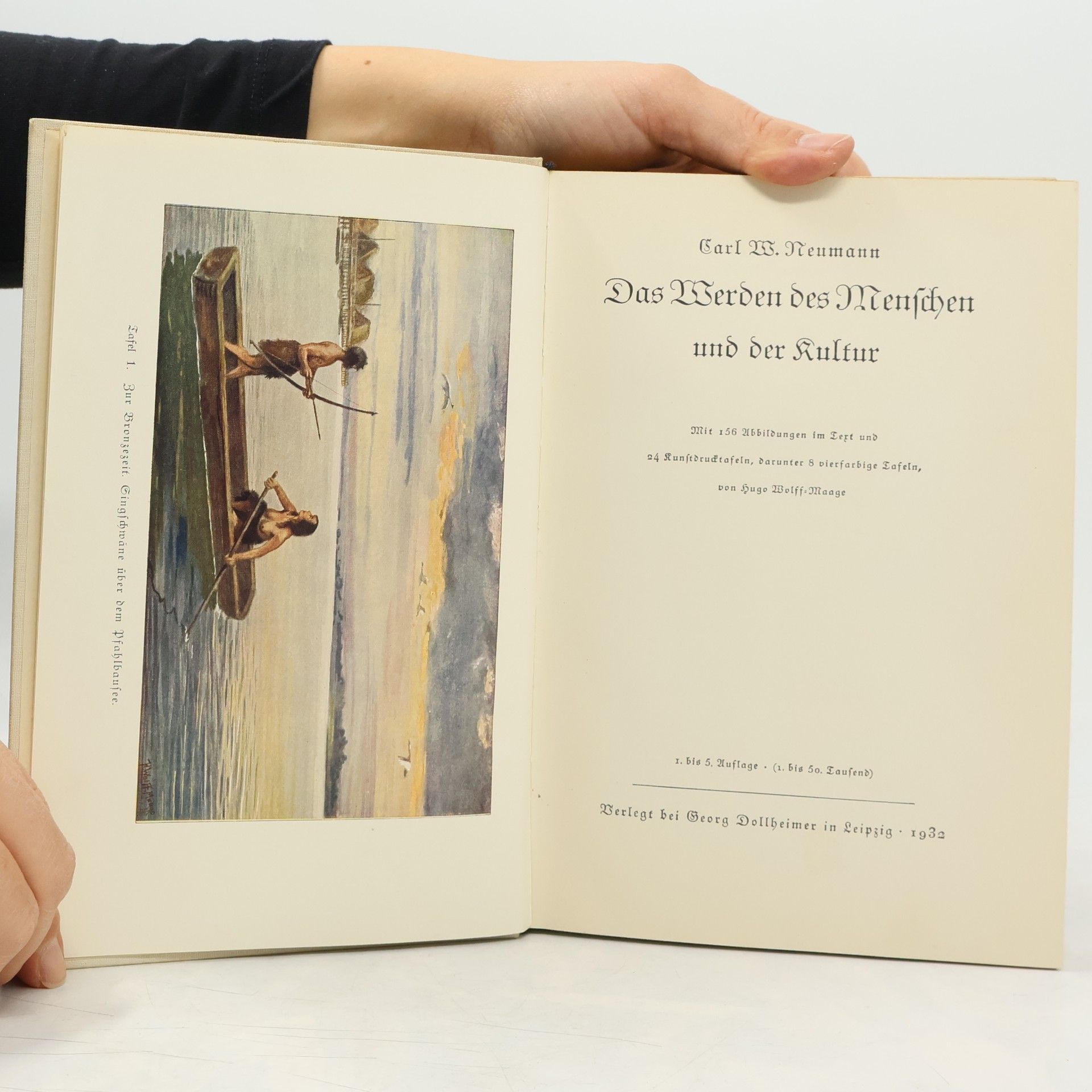 Carl W. Naumann Das werden des Menschen und der Kultur