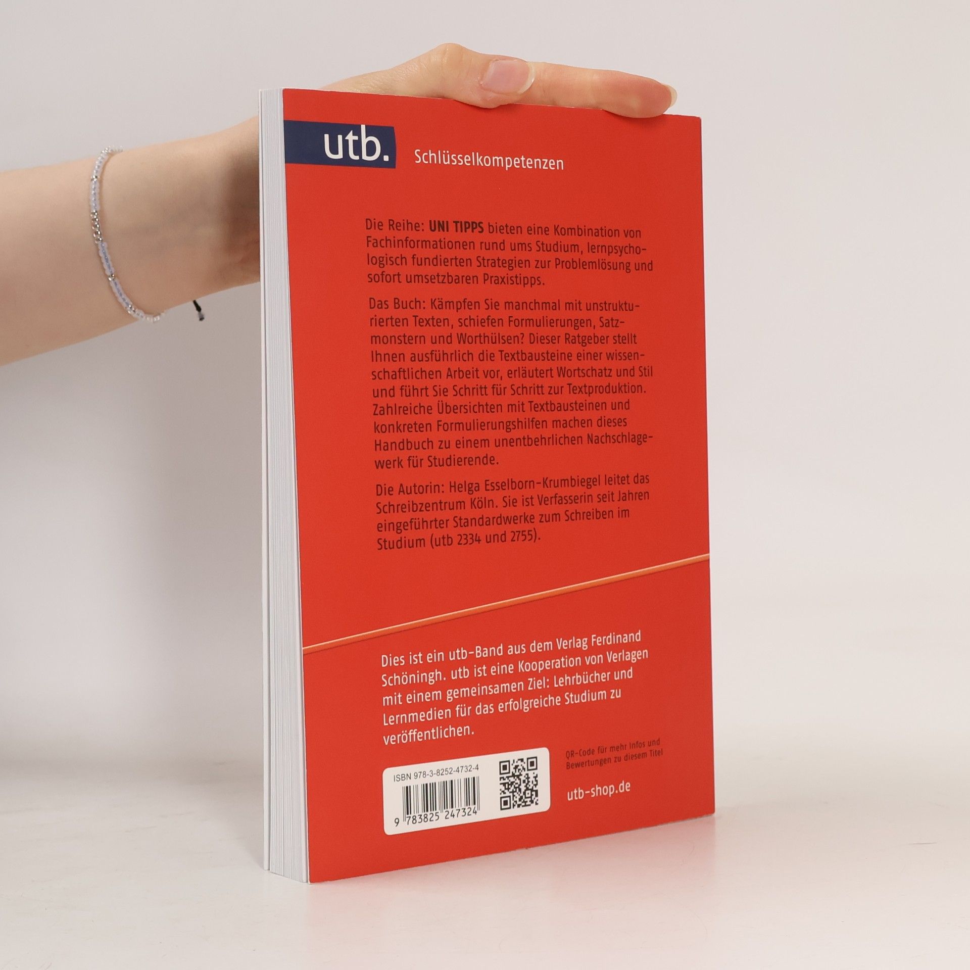 Helga Esselborn-Krumbiegel Uni Tipps - 3429: Richtig wissenschaftlich schreiben - 5. Auflage