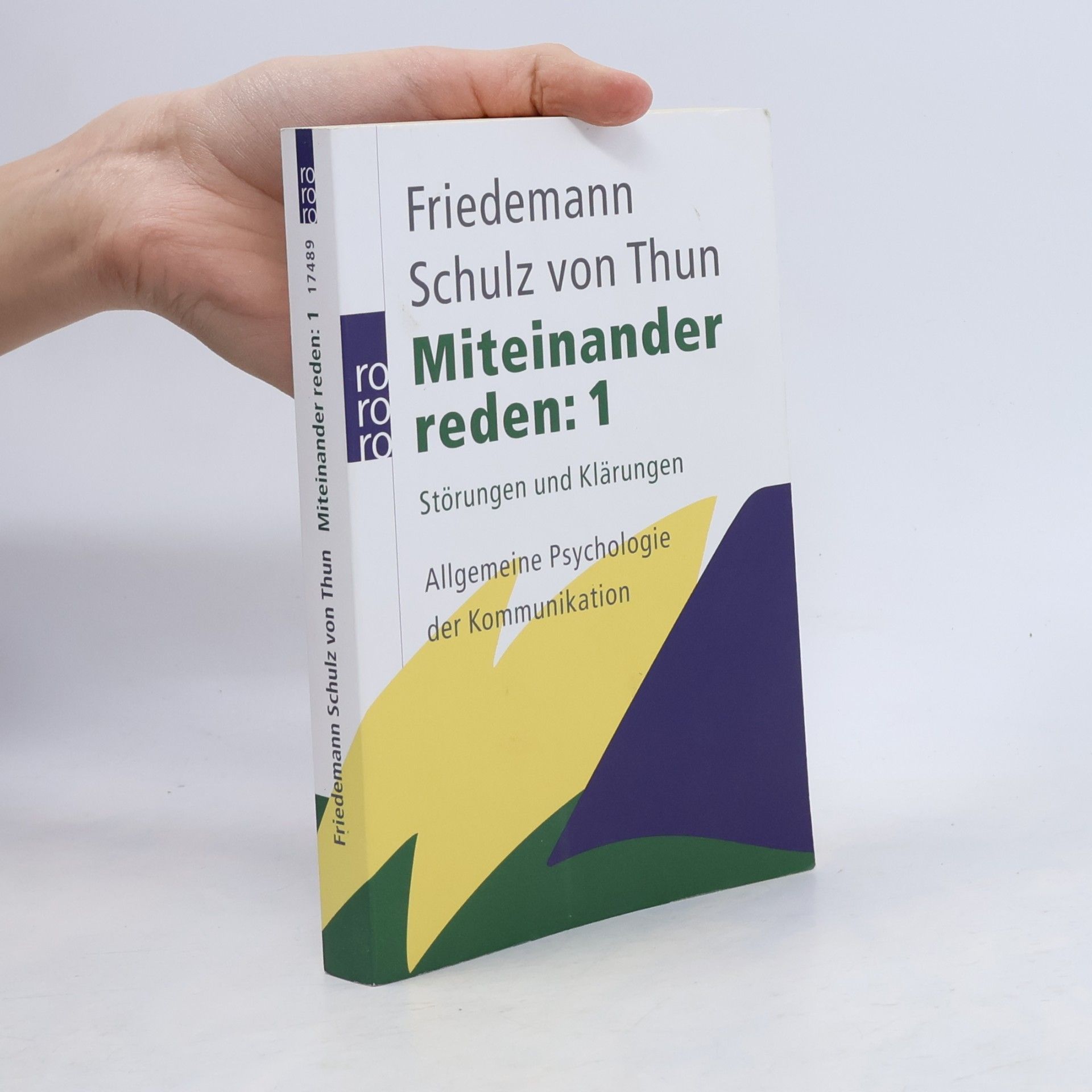 Friedemann Schulz von Thun Miteinander reden 1