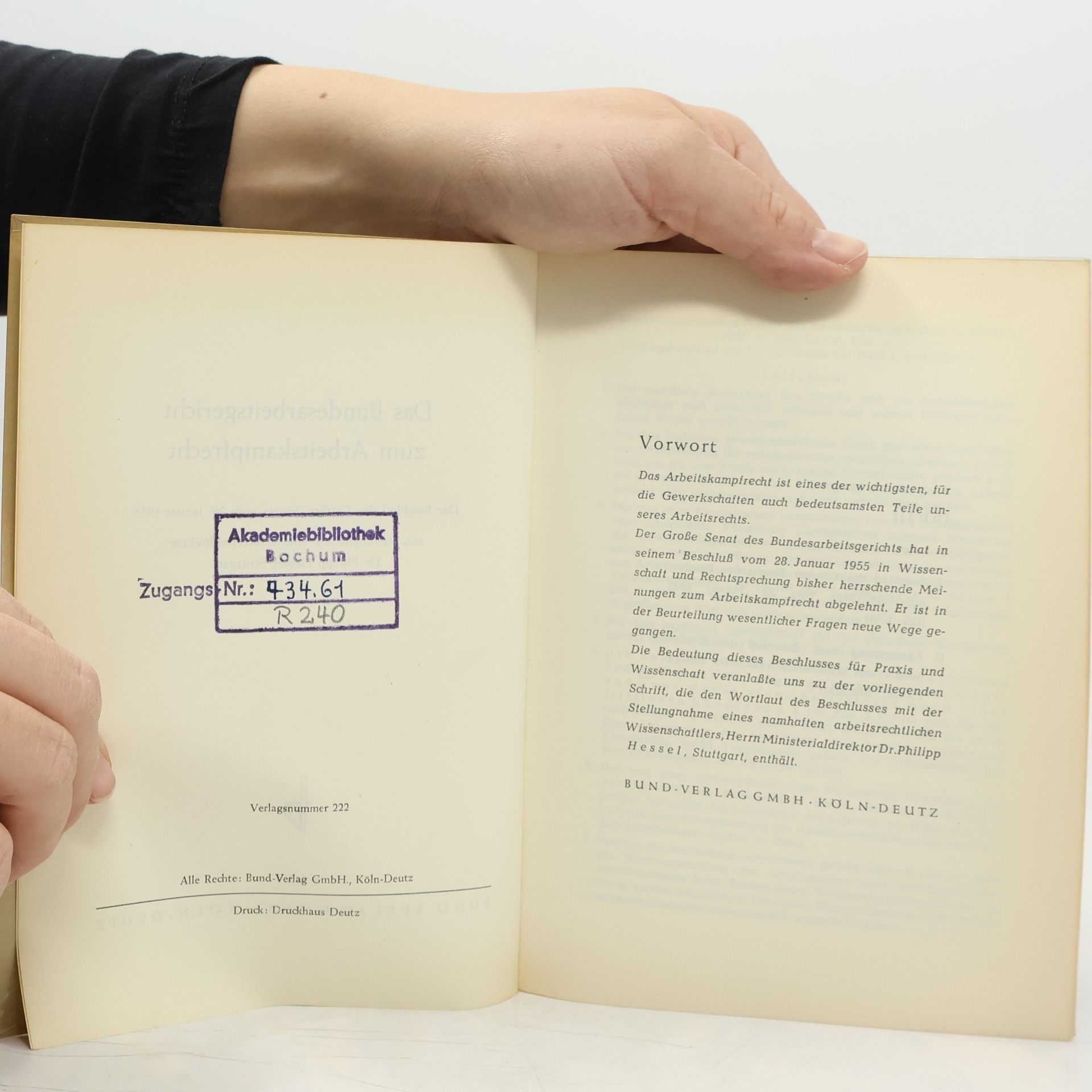 Autorenkollektiv Das bundesarbeitsgericht zum arbeitskampfrecht