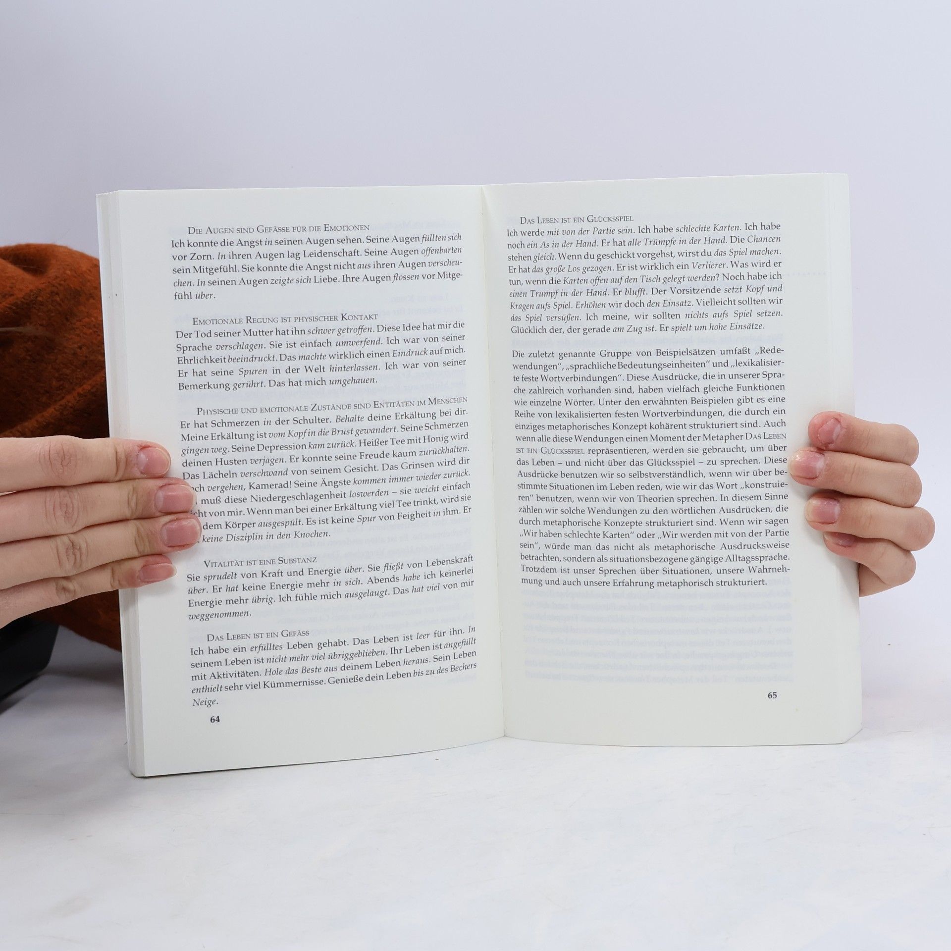 George Lakoff Leben in Metaphern