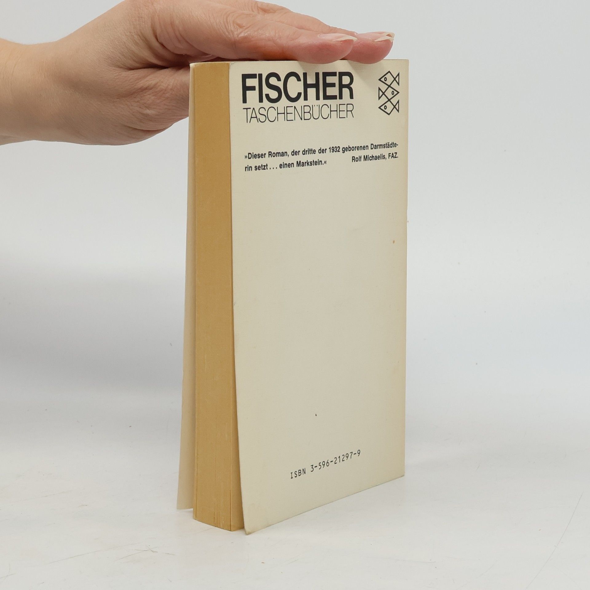Gabriele Wohmann Ernste Absicht. Roman