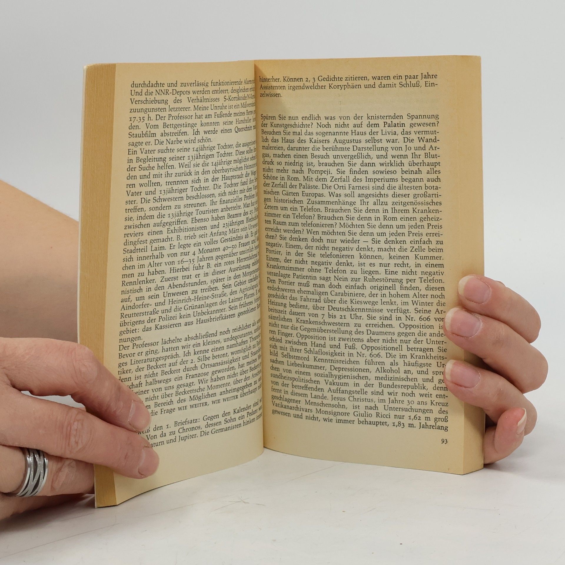 Gabriele Wohmann Ernste Absicht. Roman