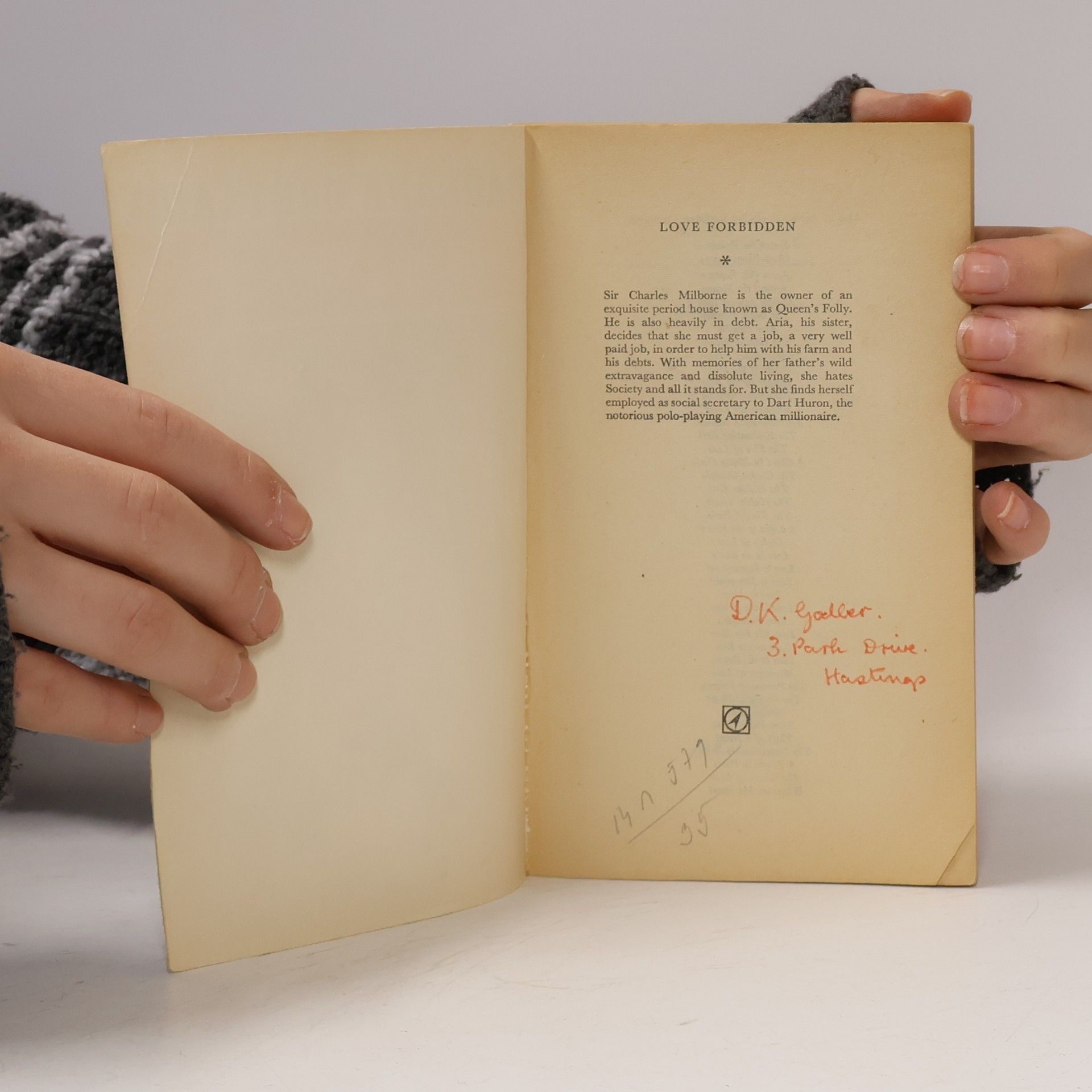 Barbara Cartland Love Forbidden